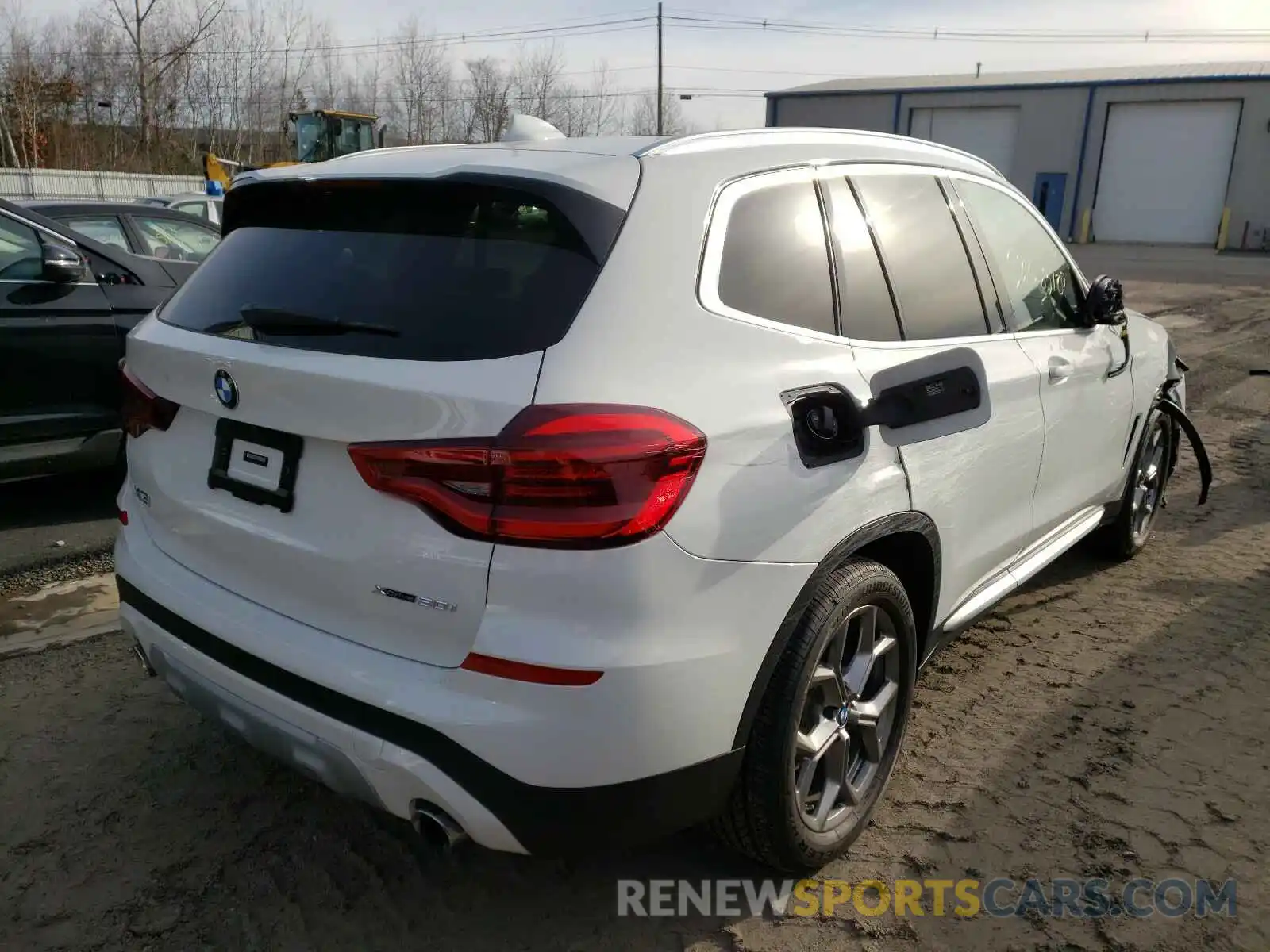 4 Фотография поврежденного автомобиля 5UXTY5C0XM9E16347 BMW X3 2021