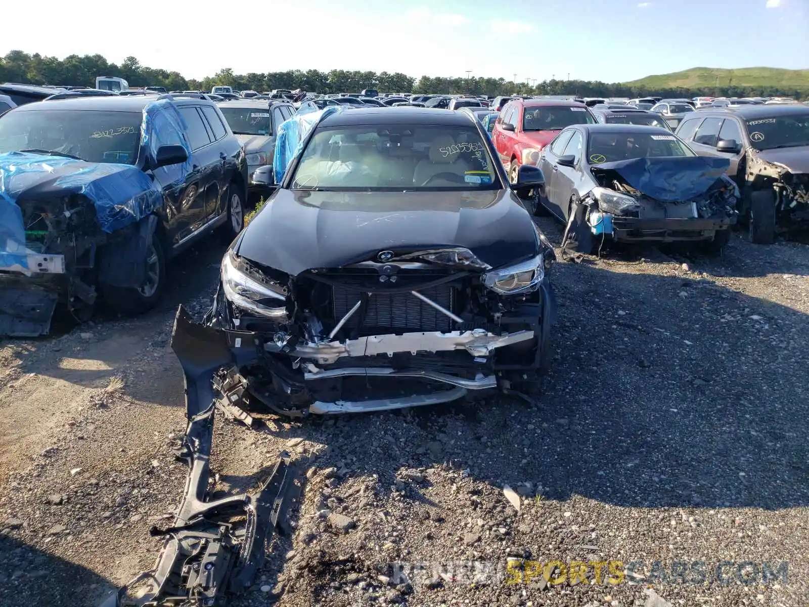 7 Photograph of a damaged car 5UXTY5C0XM9E33052 BMW X3 2021