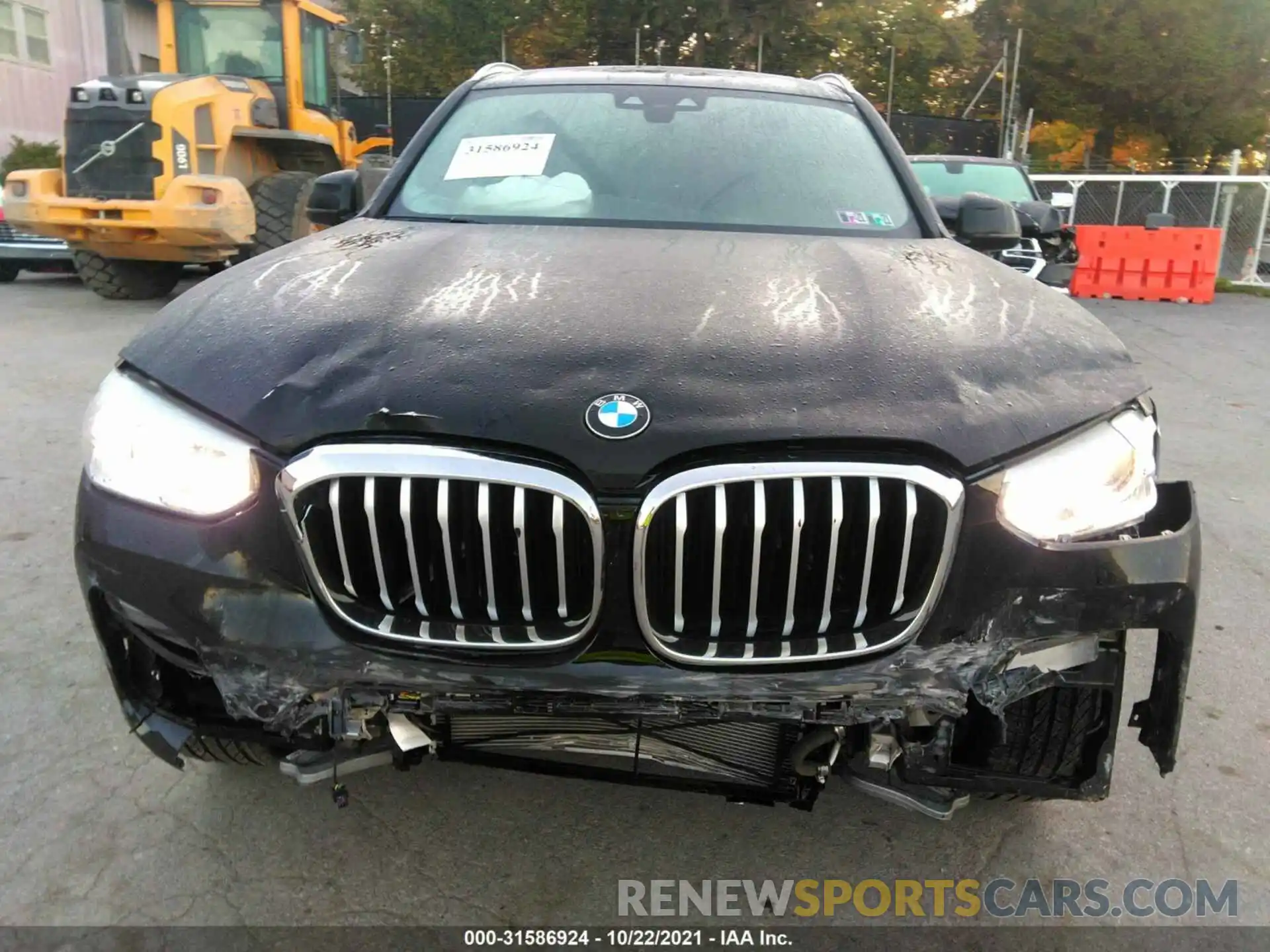 6 Photograph of a damaged car 5UXTY5C0XM9E37182 BMW X3 2021