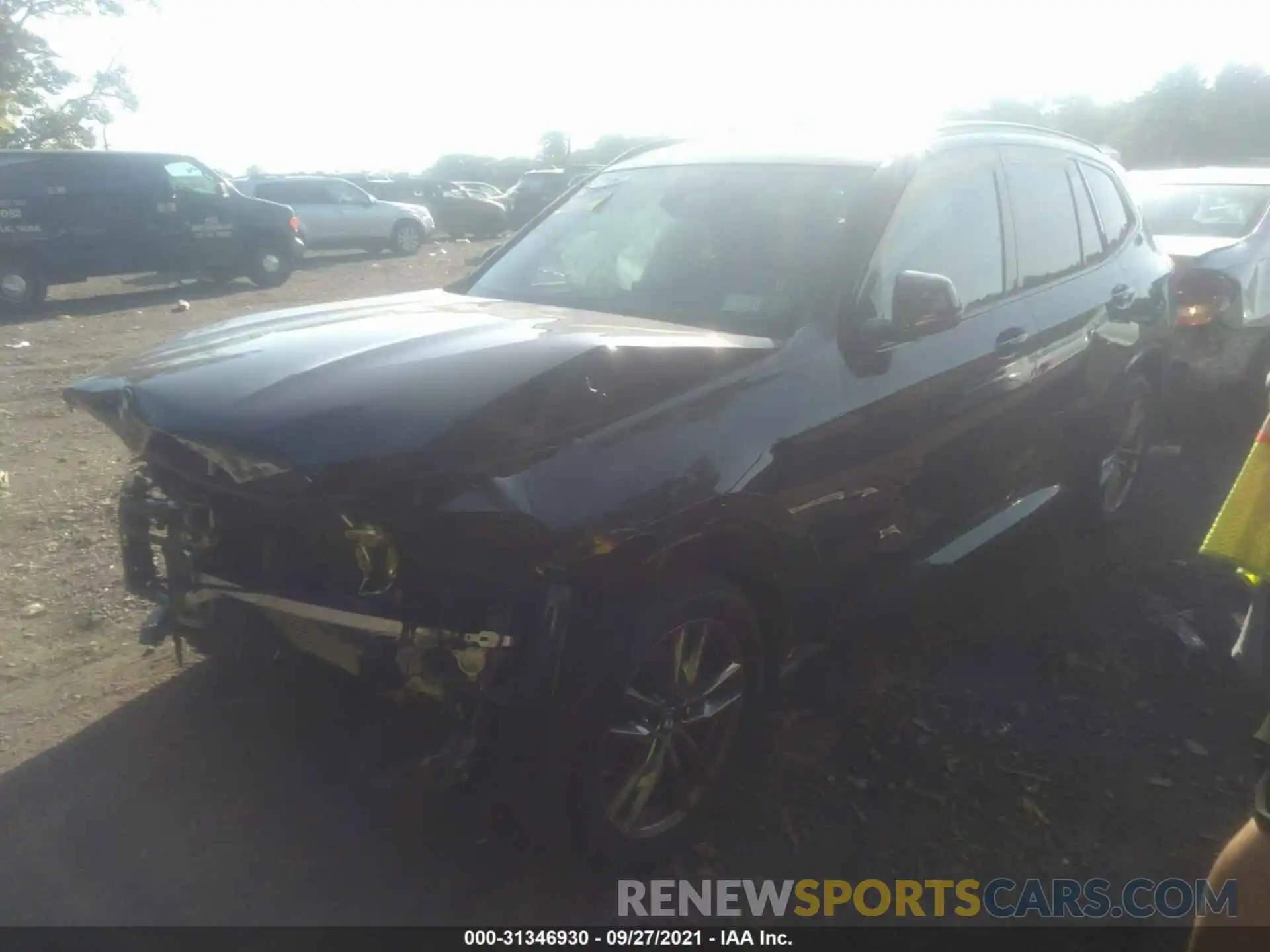 2 Photograph of a damaged car 5UXTY5C0XM9E52135 BMW X3 2021