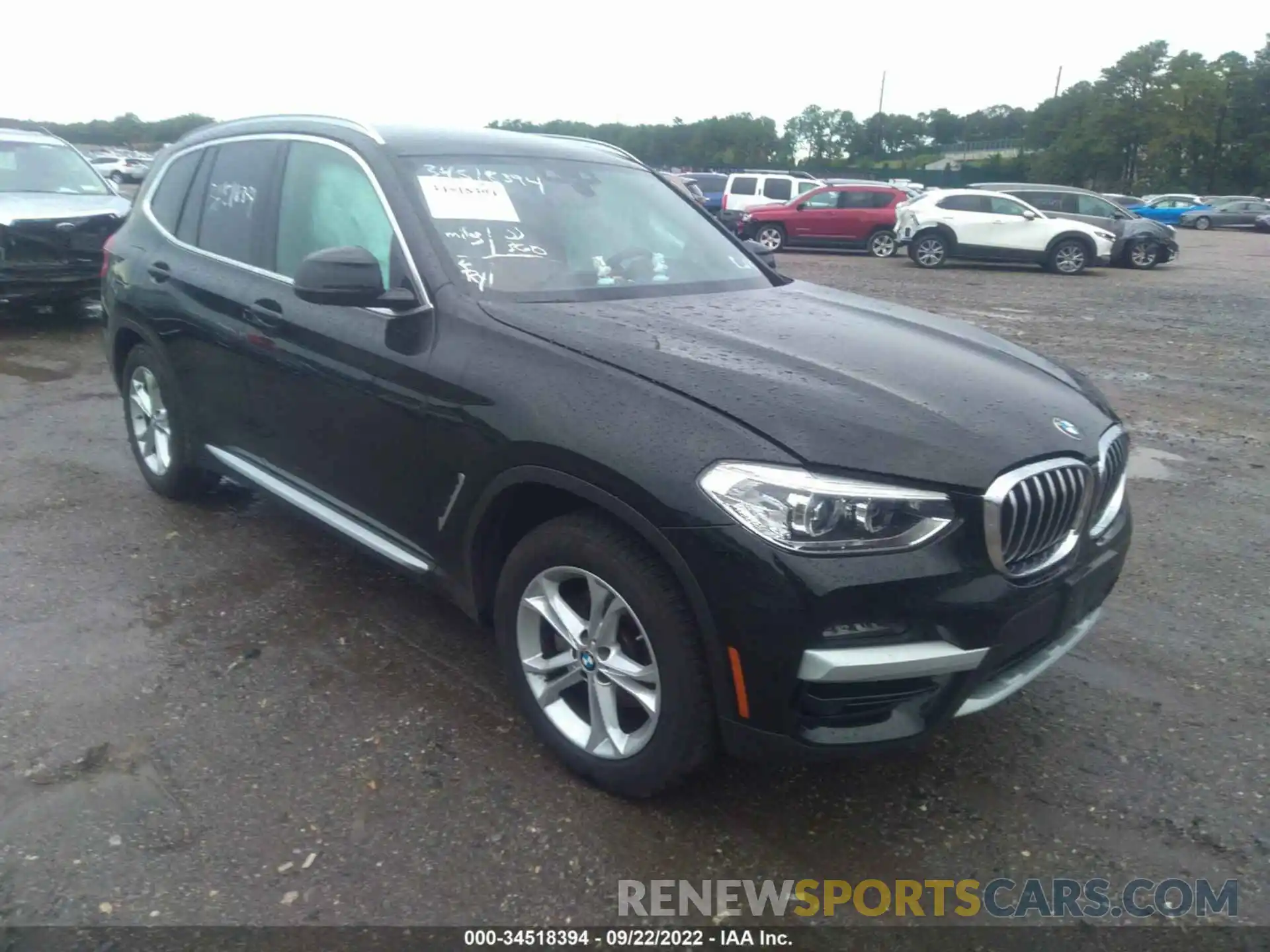 1 Photograph of a damaged car 5UXTY5C0XM9E60851 BMW X3 2021