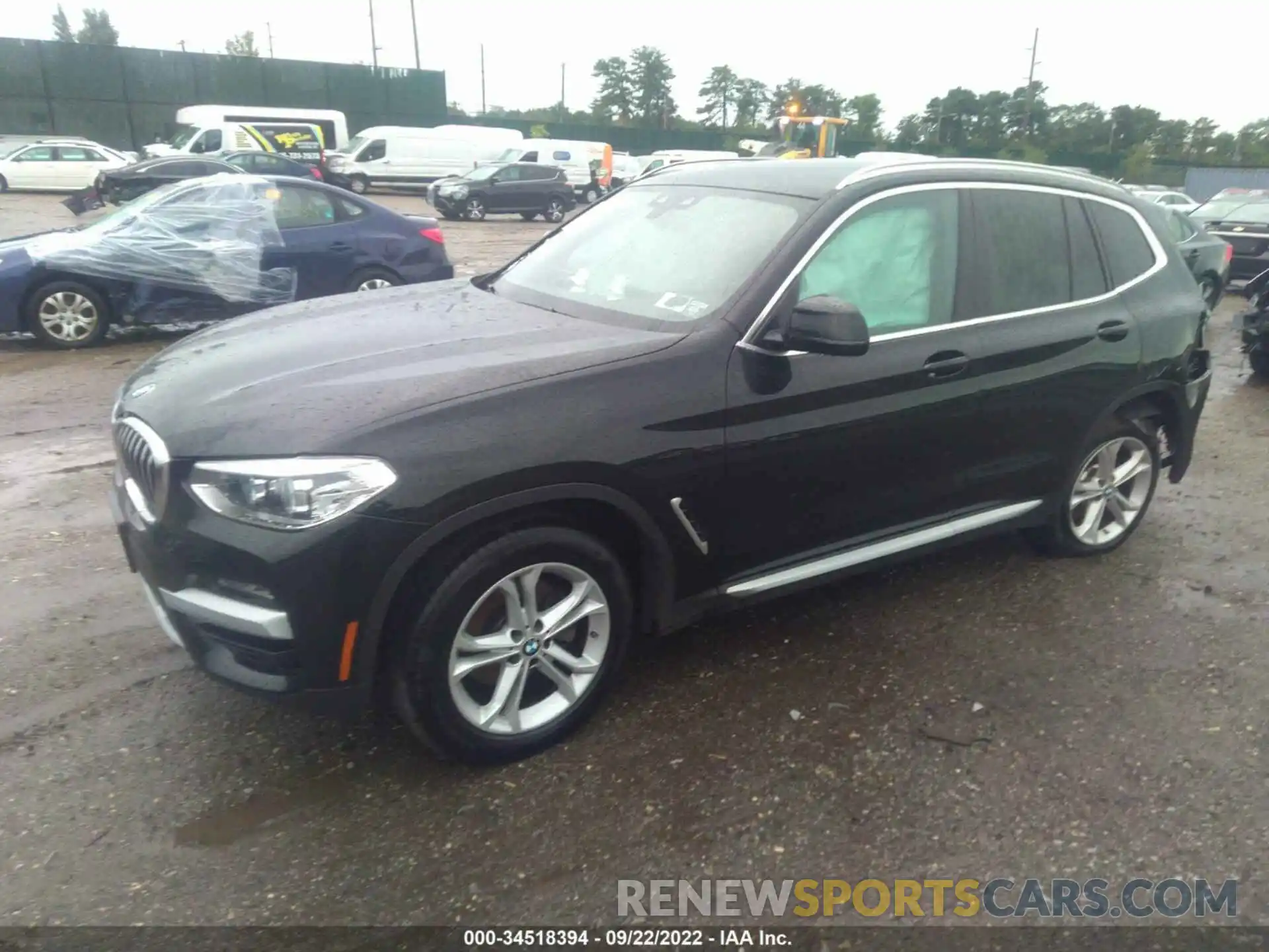 2 Photograph of a damaged car 5UXTY5C0XM9E60851 BMW X3 2021