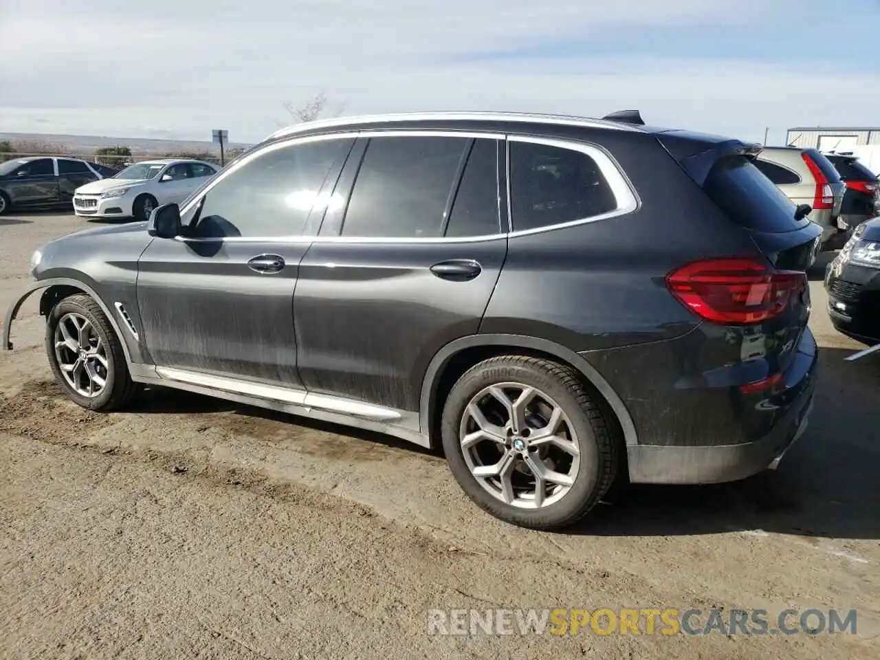 2 Photograph of a damaged car 5UXTY5C0XM9F82240 BMW X3 2021