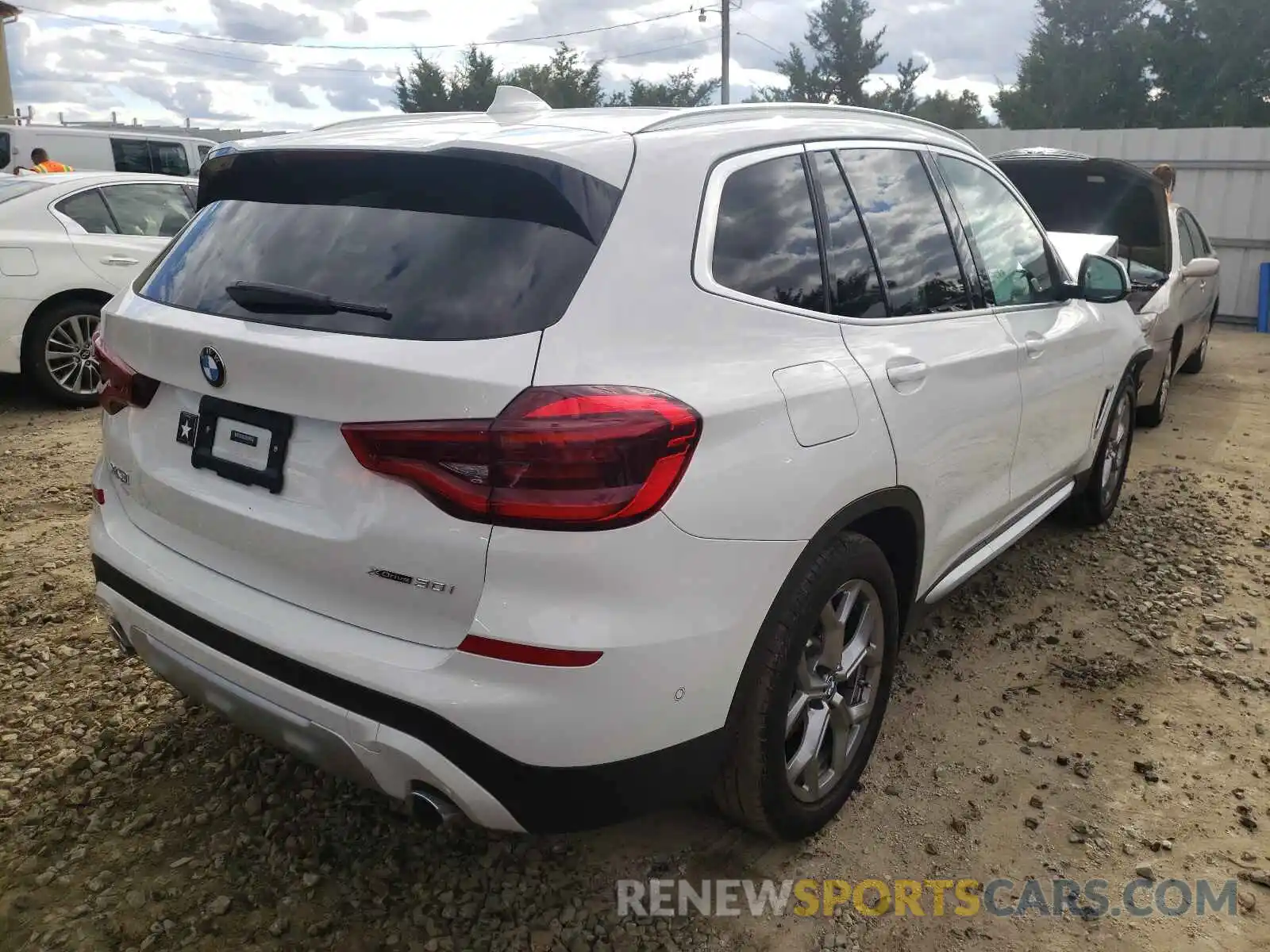 4 Photograph of a damaged car 5UXTY5C0XM9G65974 BMW X3 2021