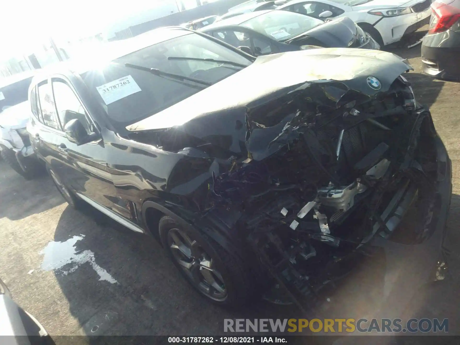 1 Photograph of a damaged car 5UXTY5C0XM9G83889 BMW X3 2021