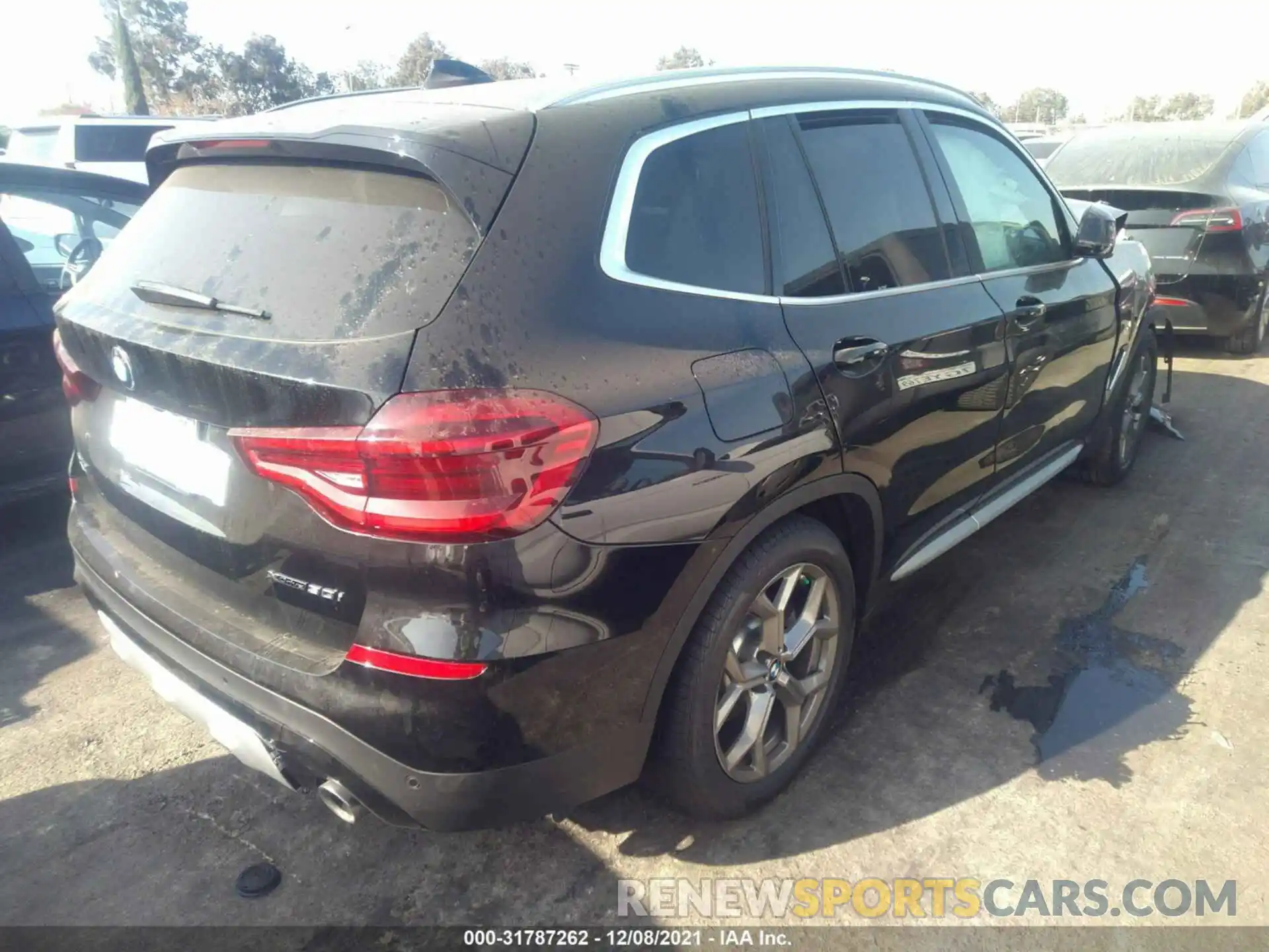 4 Фотография поврежденного автомобиля 5UXTY5C0XM9G83889 BMW X3 2021