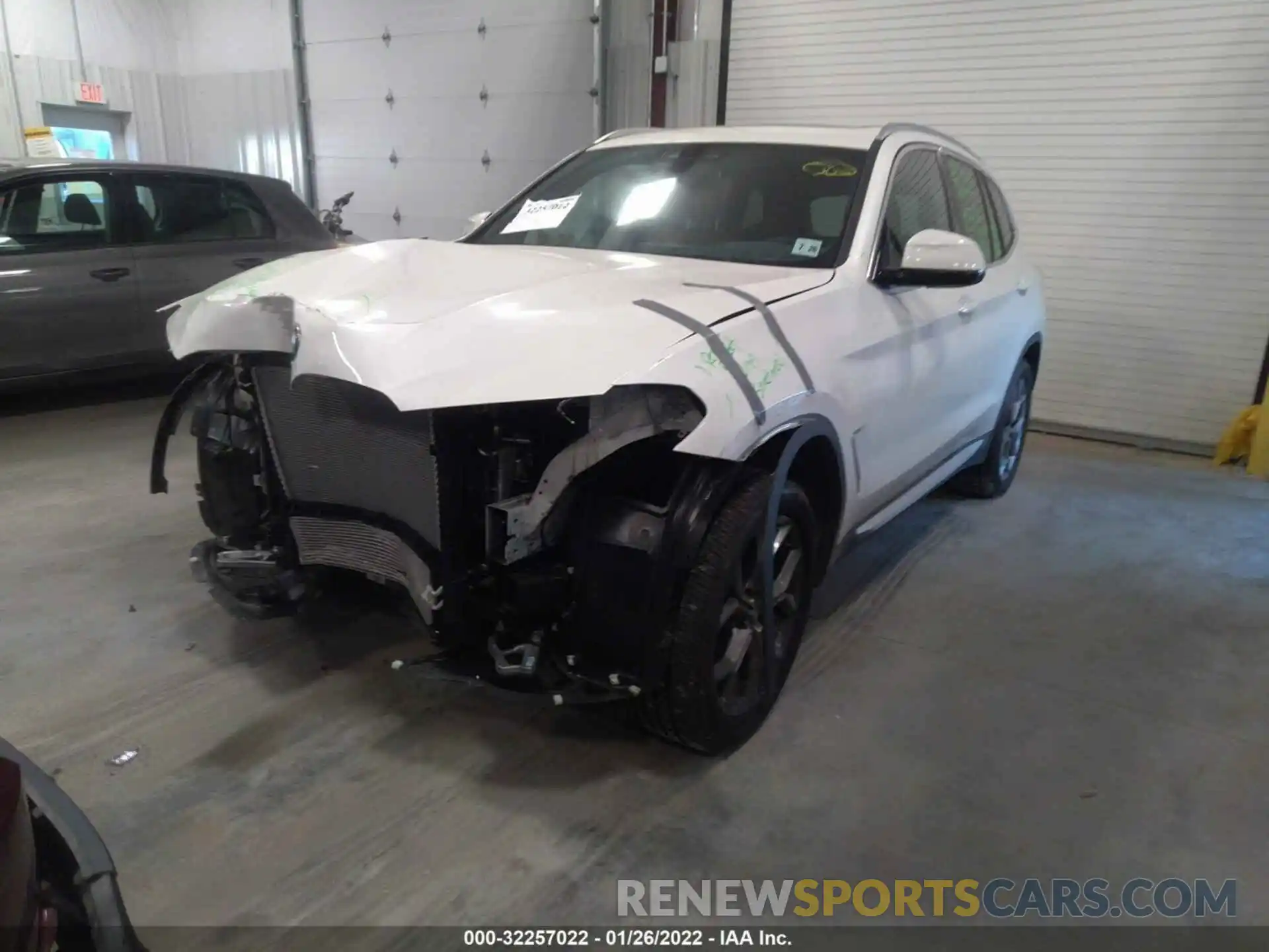 2 Photograph of a damaged car 5UXTY5C0XM9H84494 BMW X3 2021