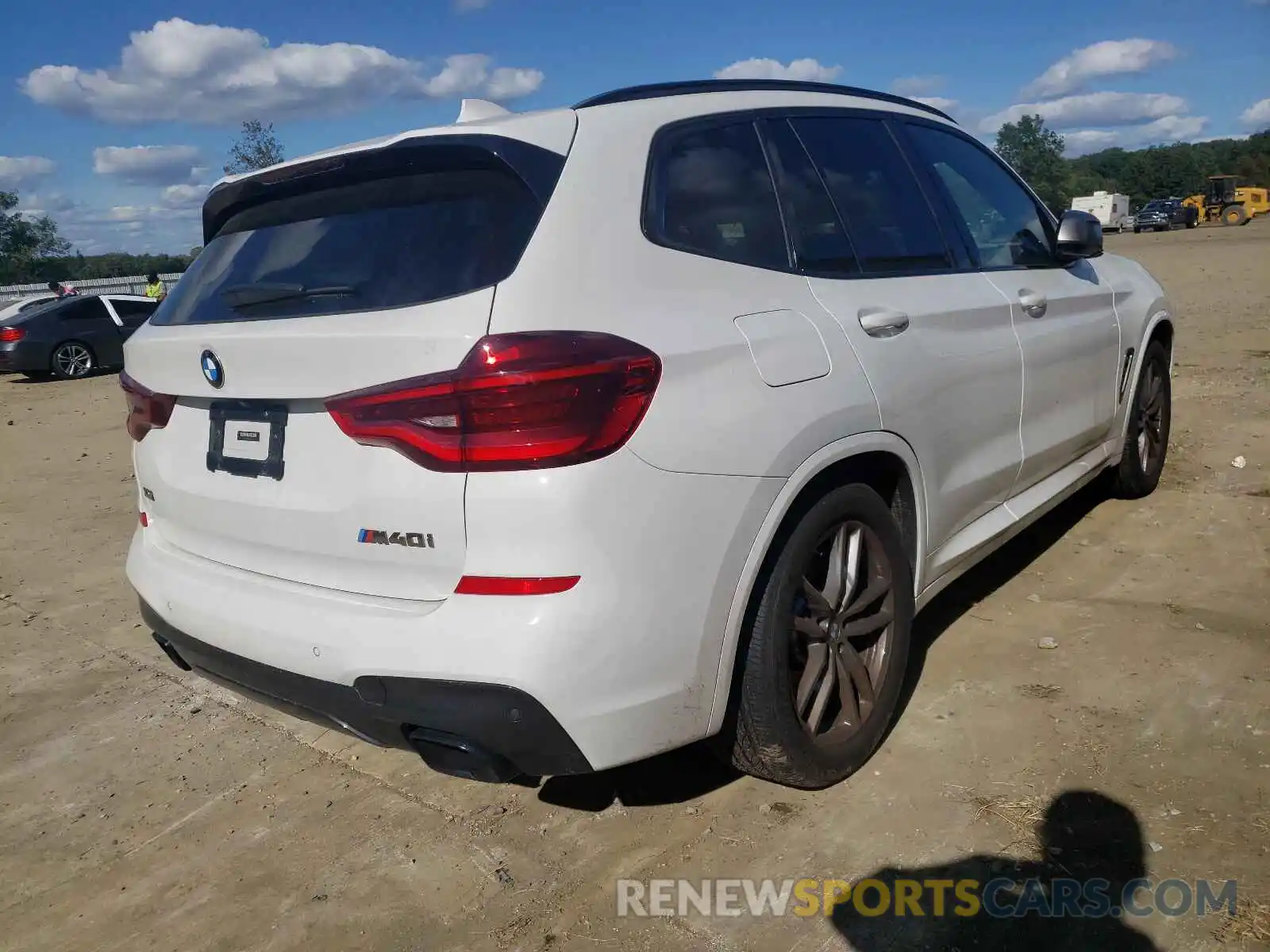 4 Фотография поврежденного автомобиля 5UXTY9C00M9D71300 BMW X3 2021