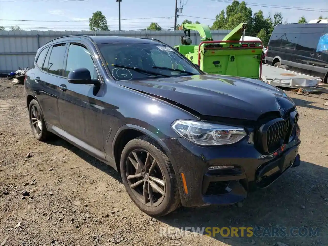 1 Фотография поврежденного автомобиля 5UXTY9C01M9E03820 BMW X3 2021