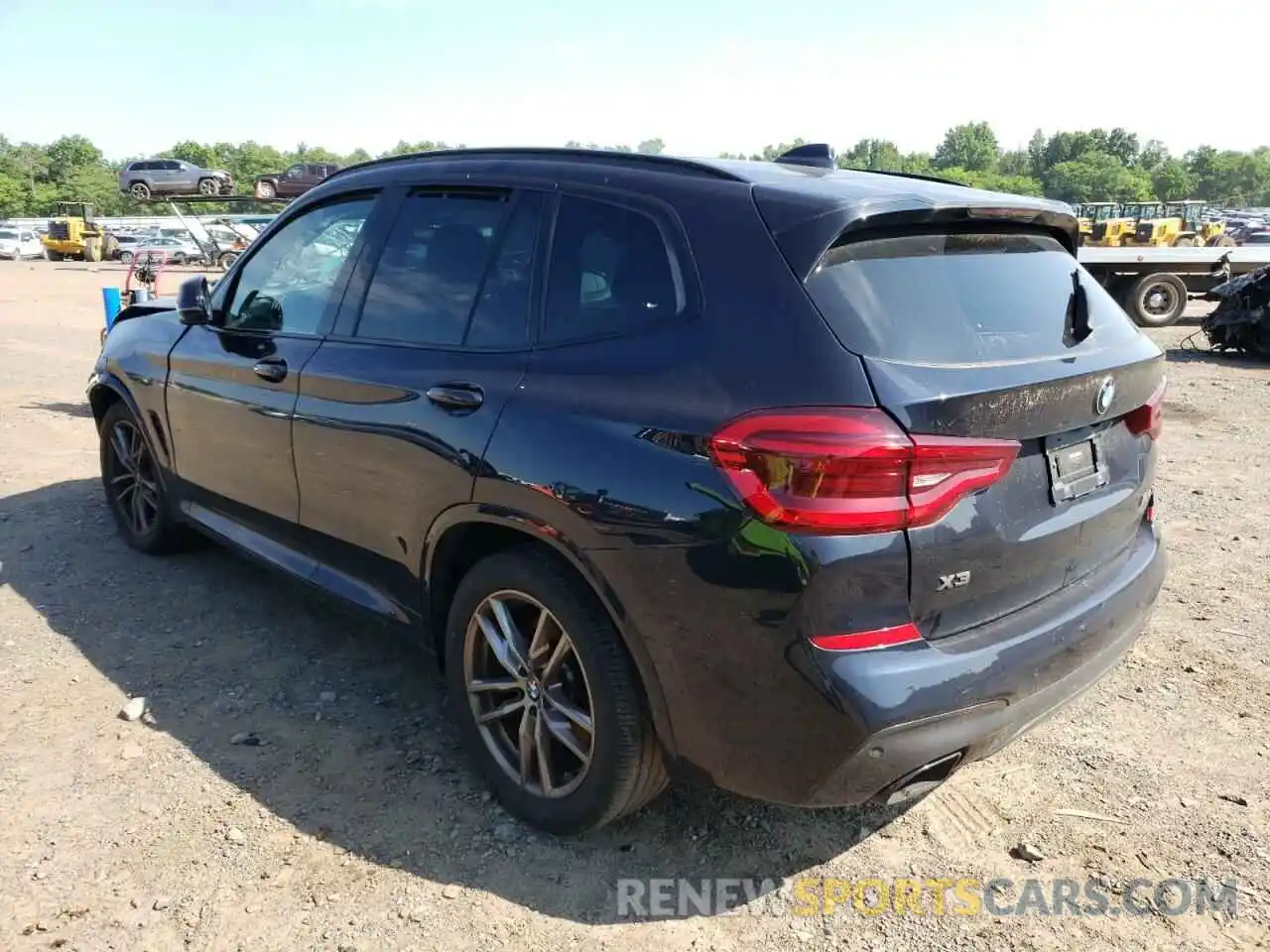 3 Фотография поврежденного автомобиля 5UXTY9C01M9E03820 BMW X3 2021