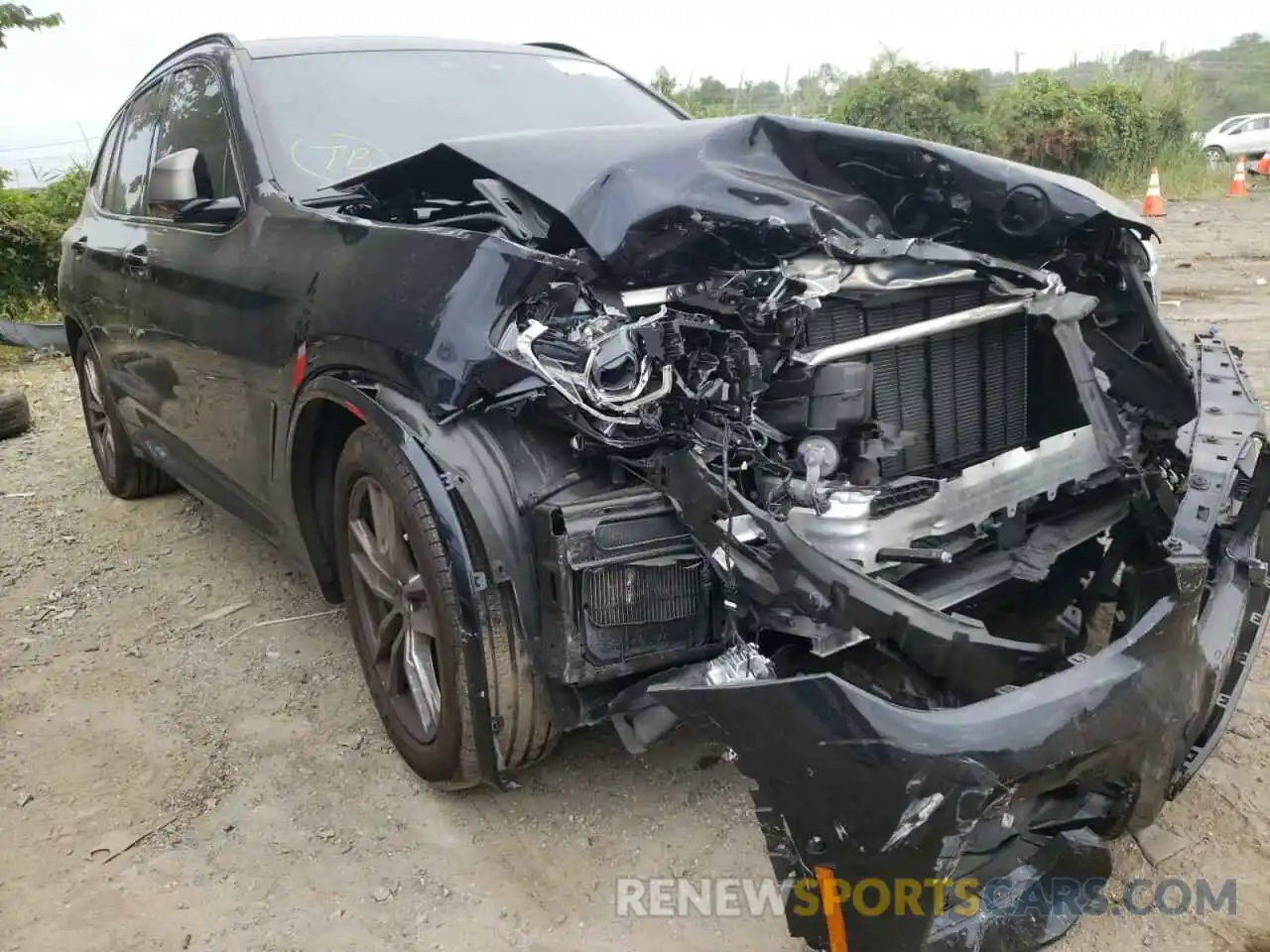 1 Photograph of a damaged car 5UXTY9C01M9H69681 BMW X3 2021