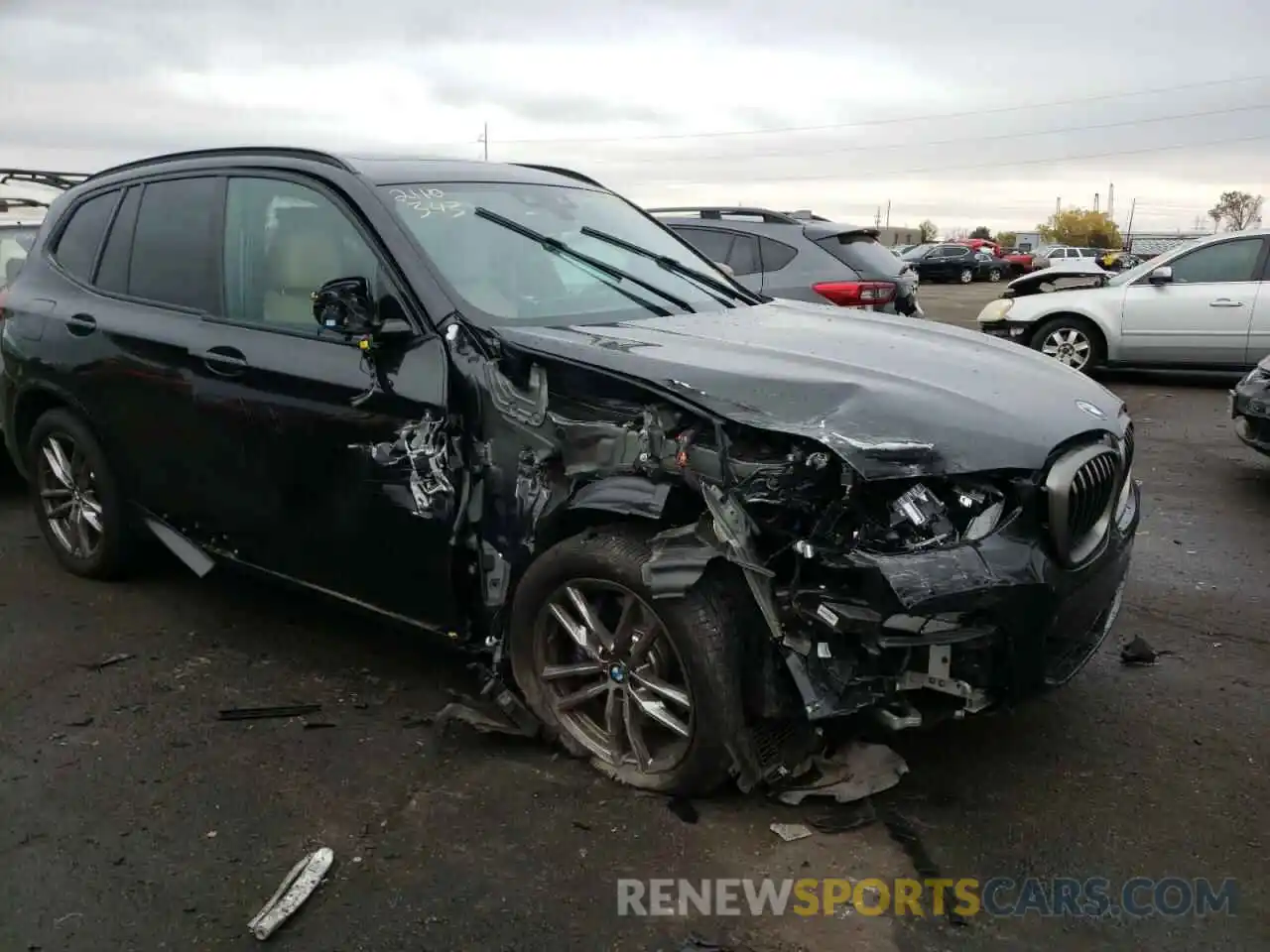 9 Photograph of a damaged car 5UXTY9C02M9H30467 BMW X3 2021