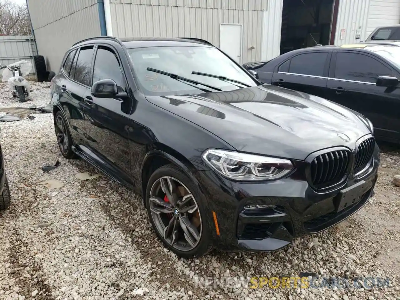 1 Фотография поврежденного автомобиля 5UXTY9C03M9F33307 BMW X3 2021