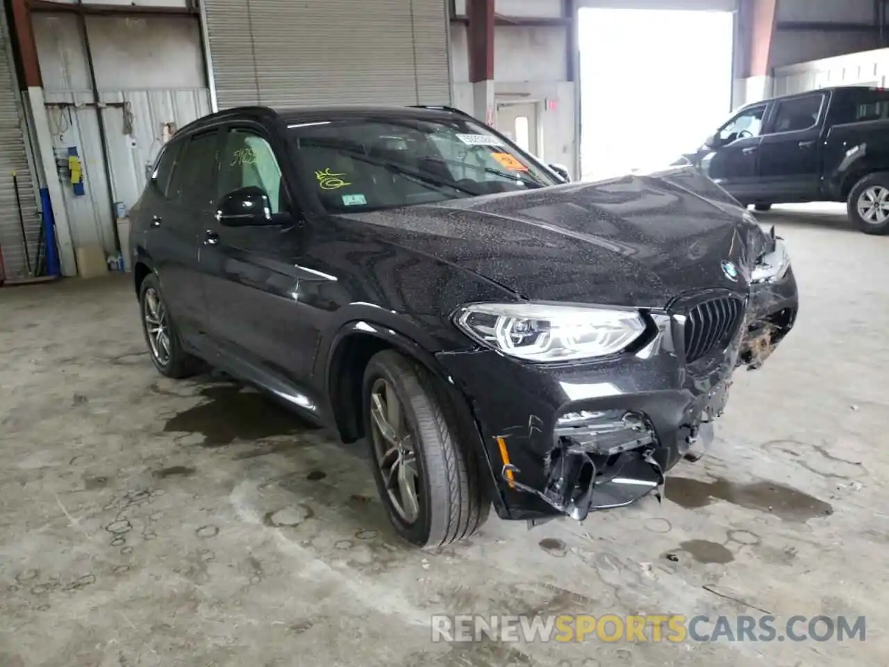 1 Фотография поврежденного автомобиля 5UXTY9C05M9F65157 BMW X3 2021