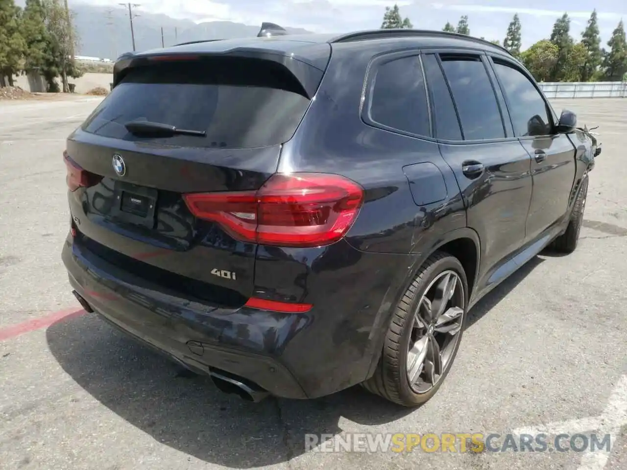 4 Фотография поврежденного автомобиля 5UXTY9C05M9H80263 BMW X3 2021