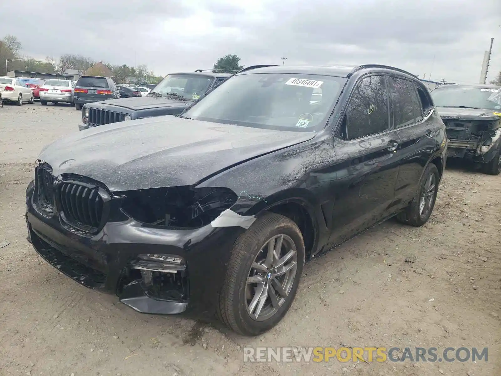 2 Photograph of a damaged car 5UXTY9C06M9F43359 BMW X3 2021