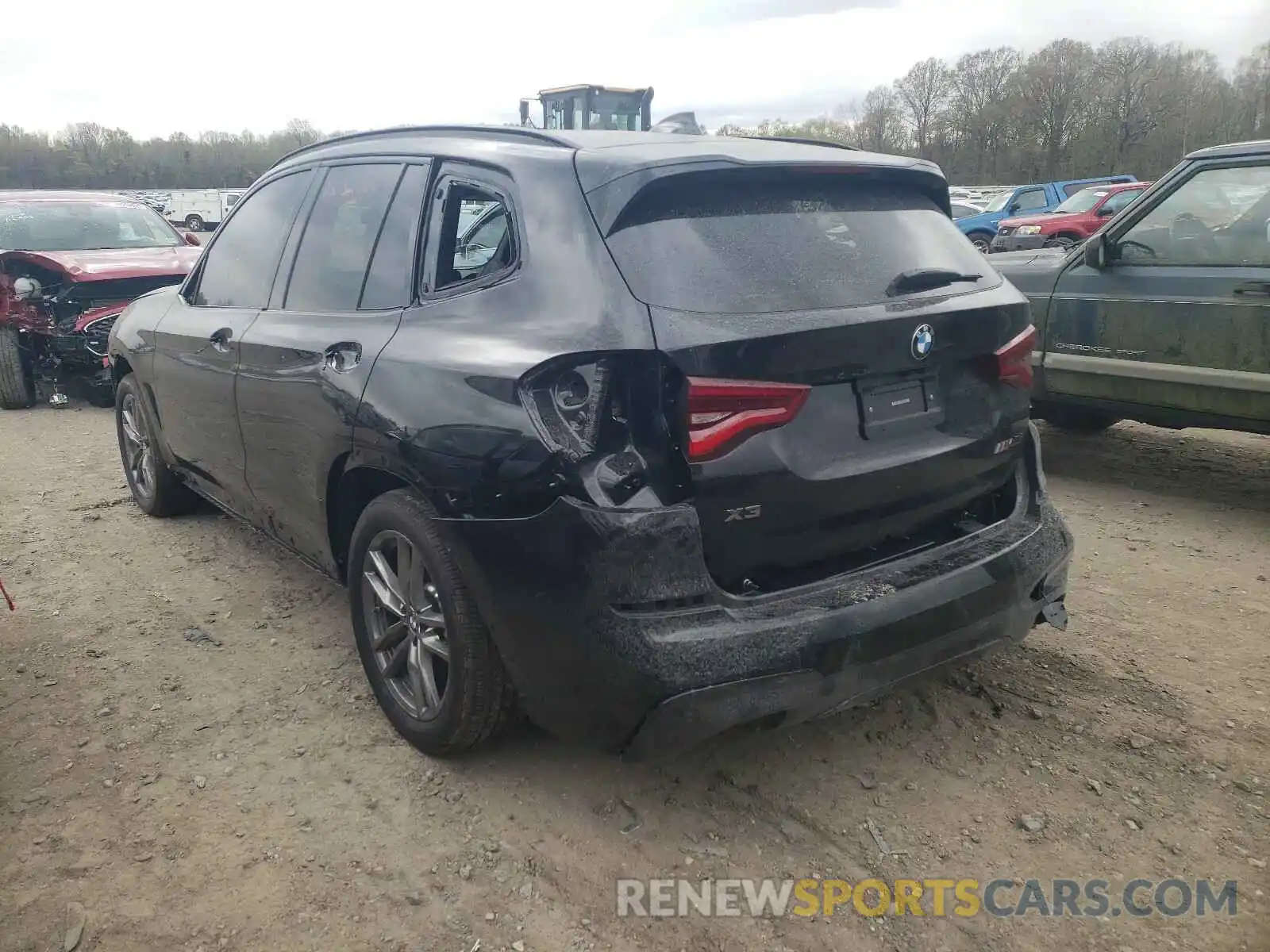 3 Photograph of a damaged car 5UXTY9C06M9F43359 BMW X3 2021