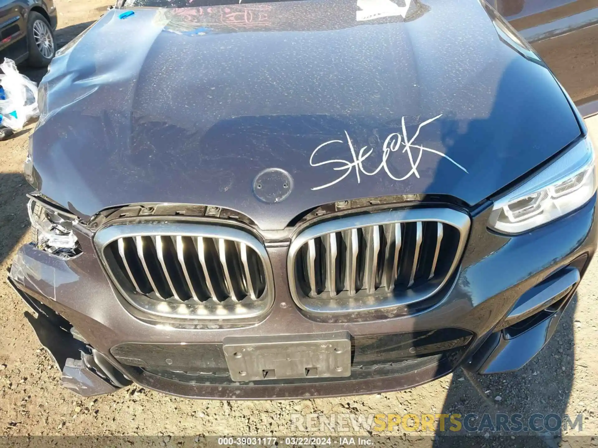 10 Photograph of a damaged car 5UXTY9C07M9E76951 BMW X3 2021