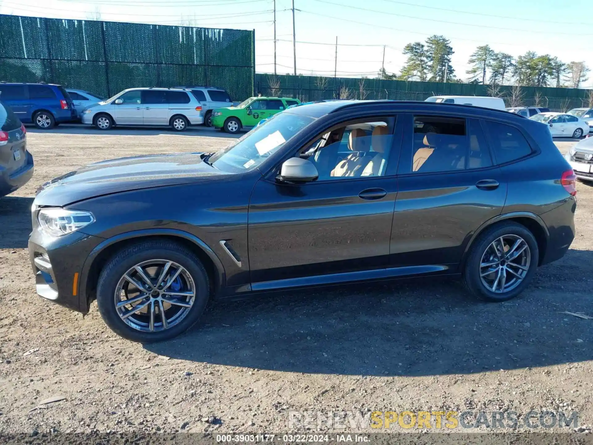 14 Фотография поврежденного автомобиля 5UXTY9C07M9E76951 BMW X3 2021