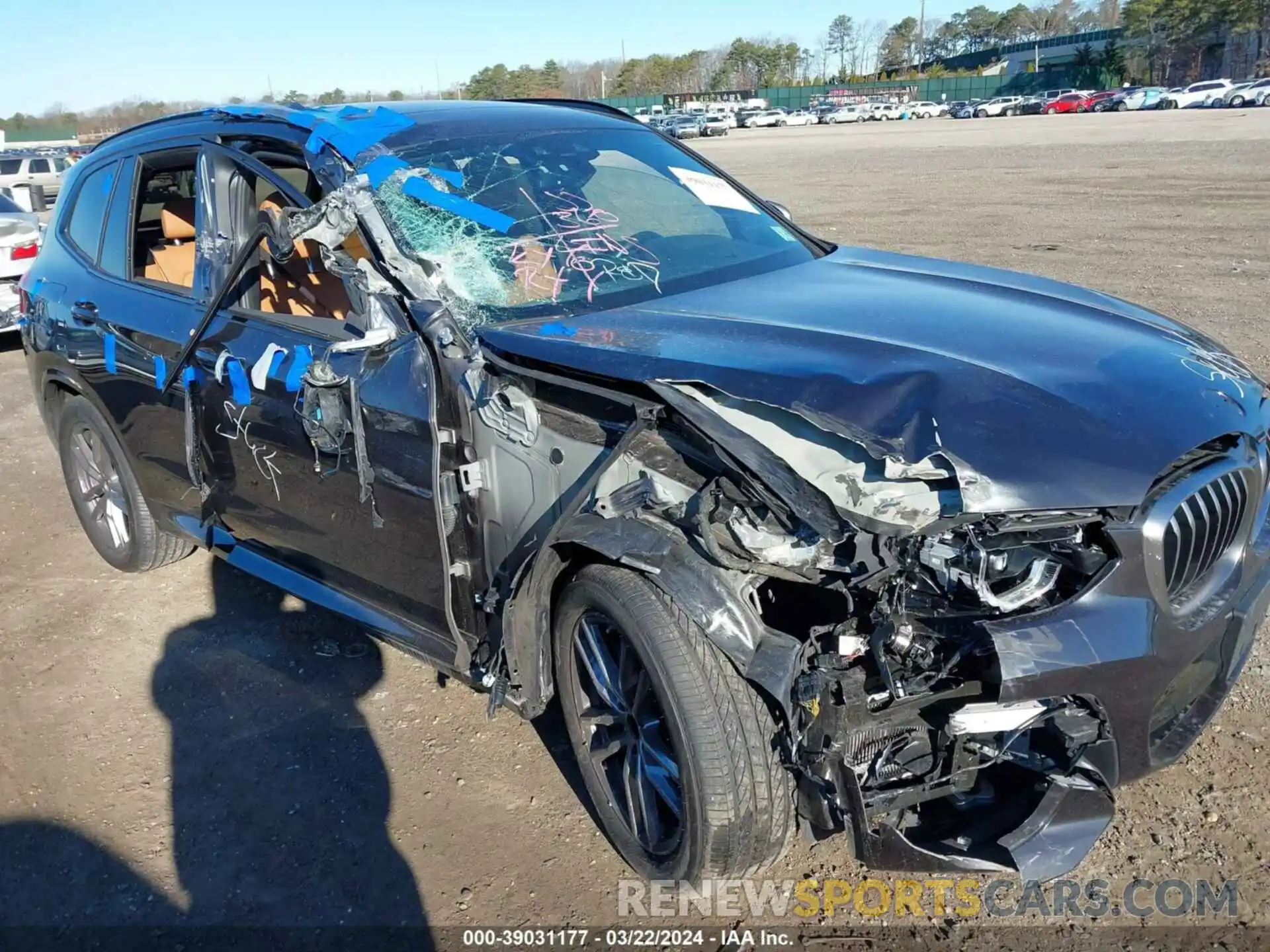 6 Photograph of a damaged car 5UXTY9C07M9E76951 BMW X3 2021