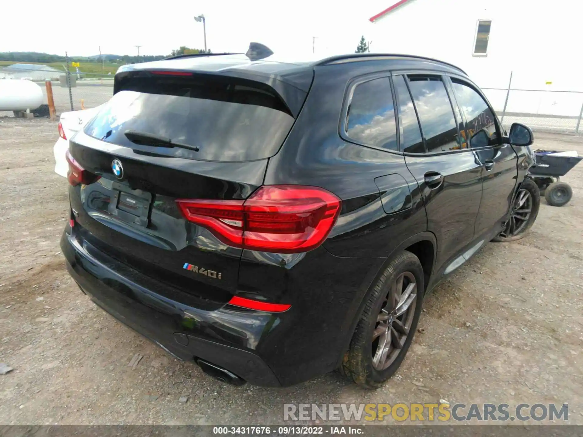 4 Фотография поврежденного автомобиля 5UXTY9C07M9F41877 BMW X3 2021