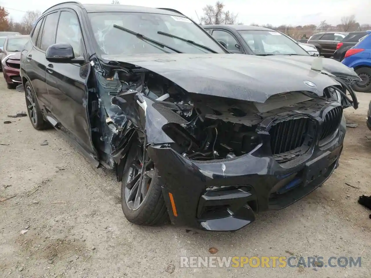 9 Photograph of a damaged car 5UXTY9C07M9G62229 BMW X3 2021