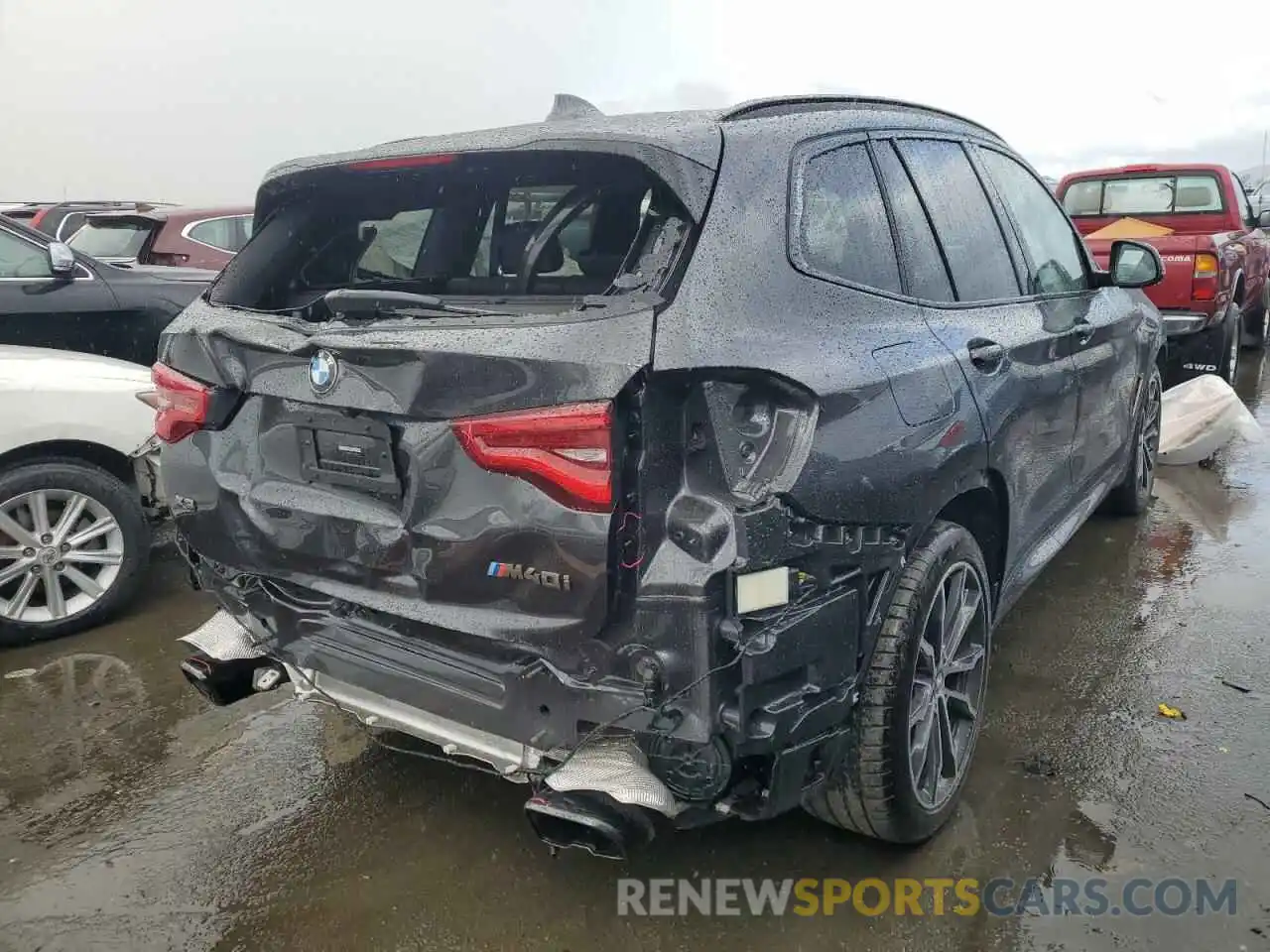 3 Фотография поврежденного автомобиля 5UXTY9C07M9H55624 BMW X3 2021
