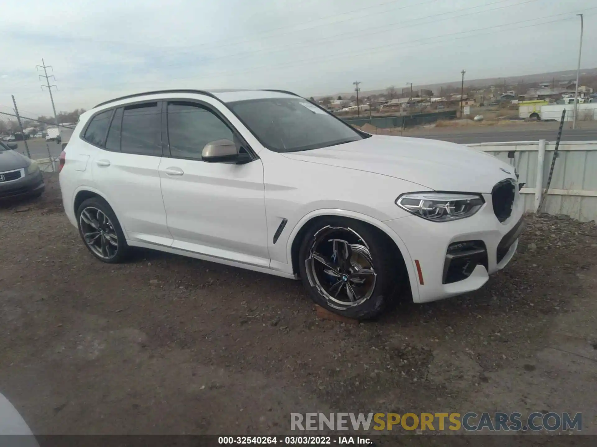 1 Фотография поврежденного автомобиля 5UXTY9C08M9E47944 BMW X3 2021