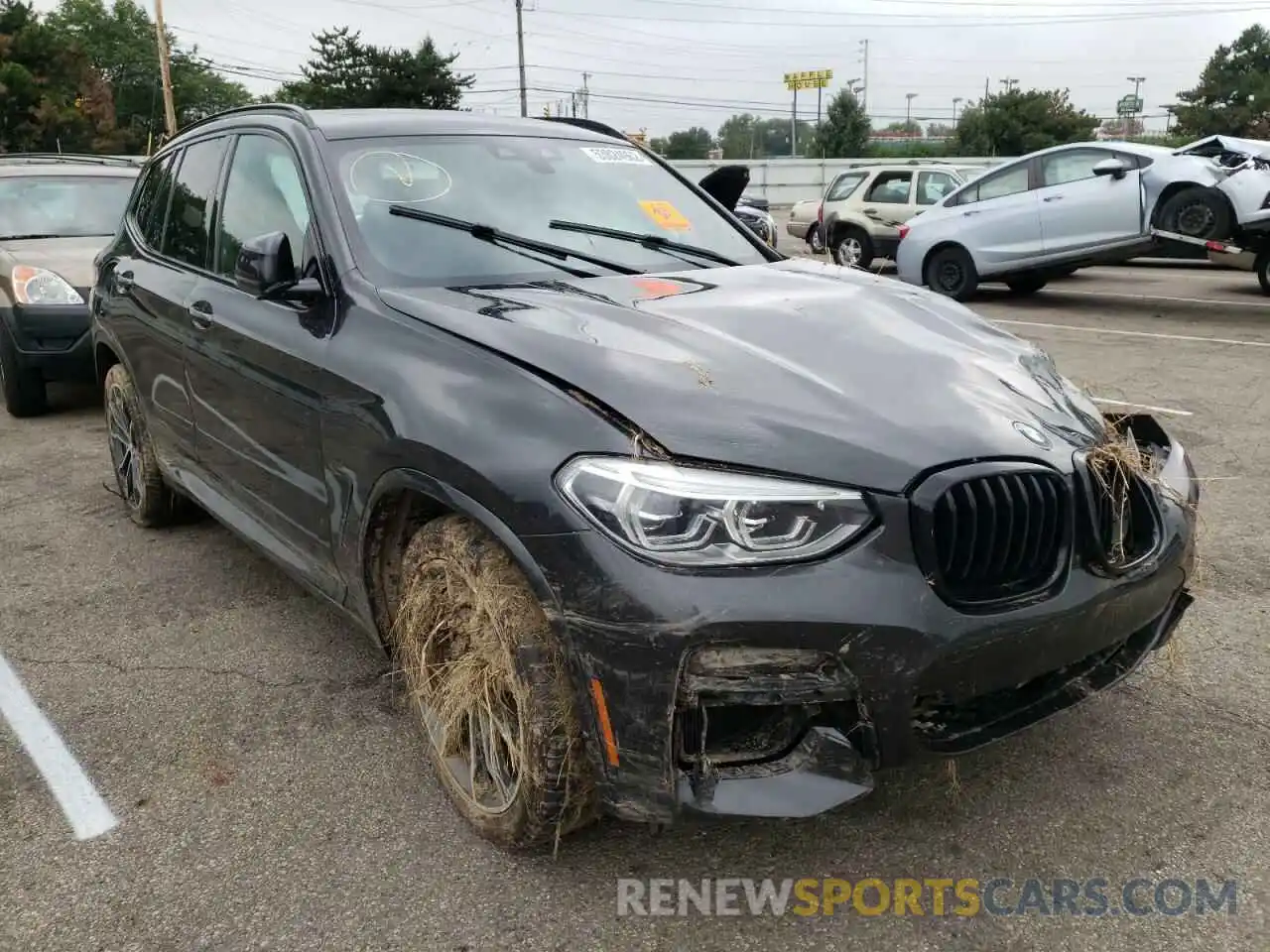 1 Фотография поврежденного автомобиля 5UXTY9C08M9G67603 BMW X3 2021