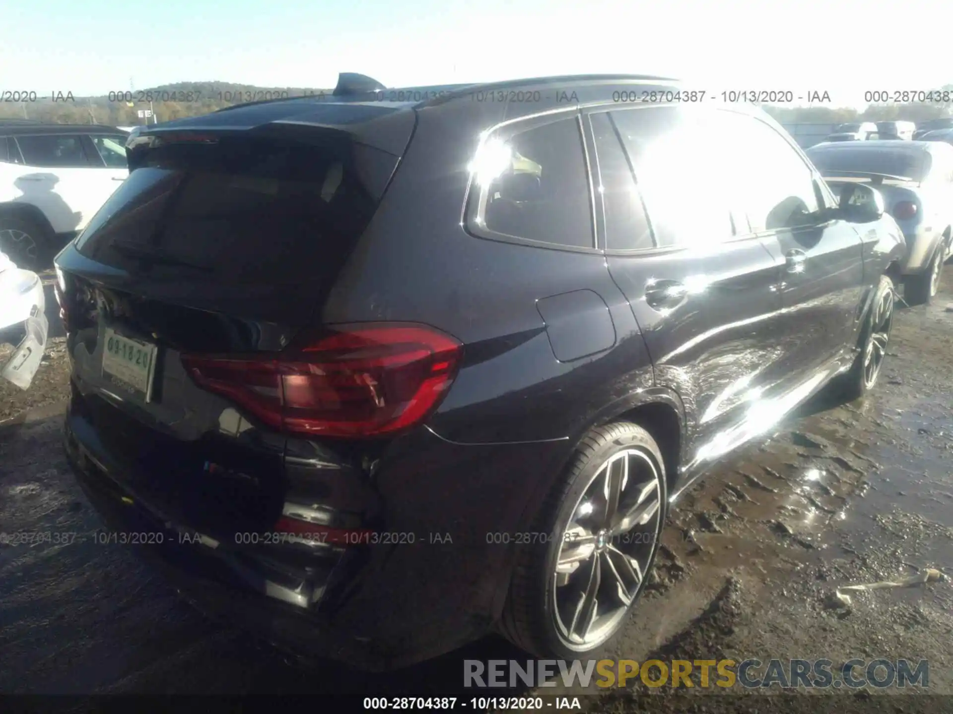 4 Фотография поврежденного автомобиля 5UXTY9C09M9D82196 BMW X3 2021