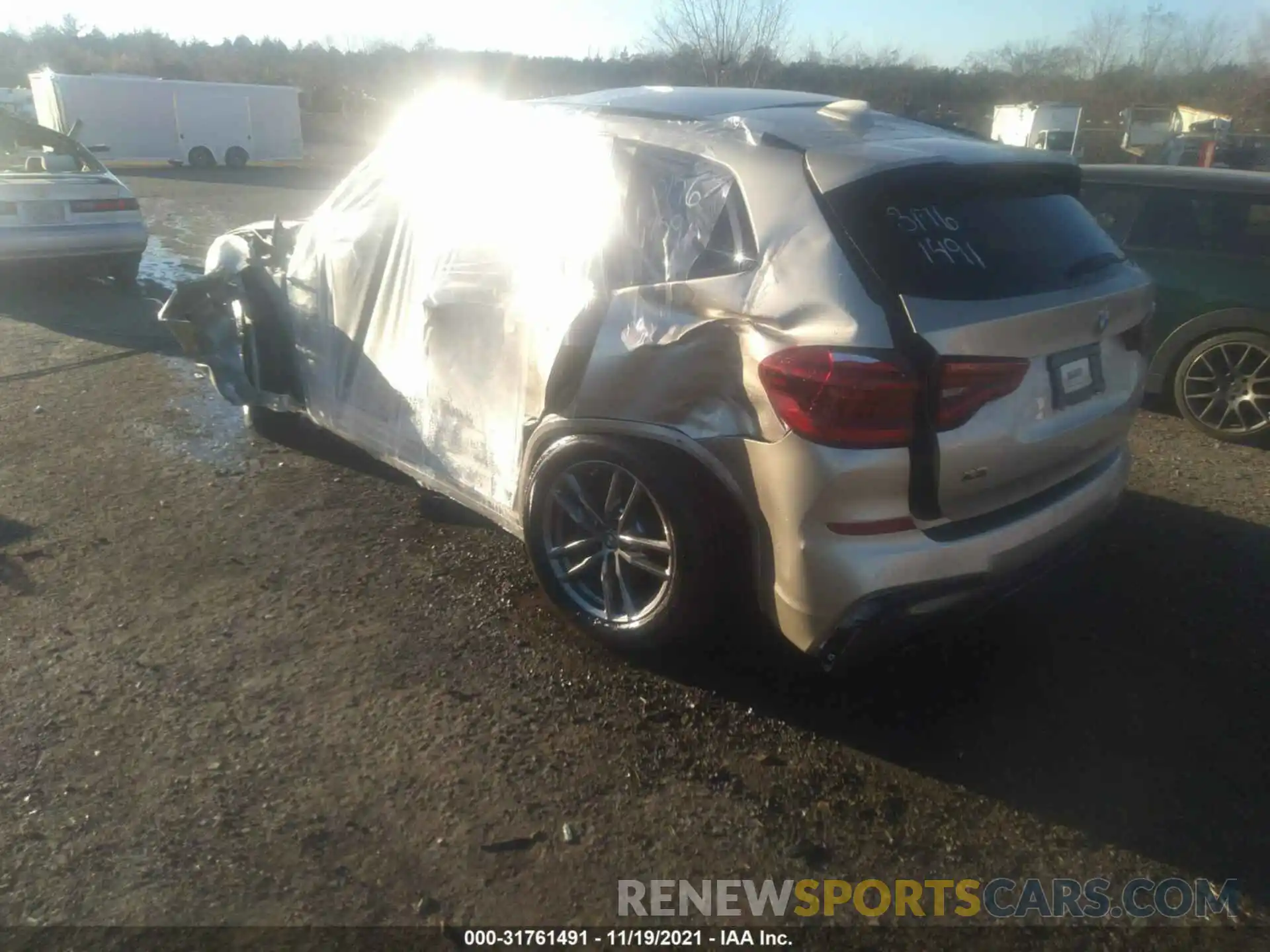 3 Photograph of a damaged car 5UXTY9C09M9H04559 BMW X3 2021