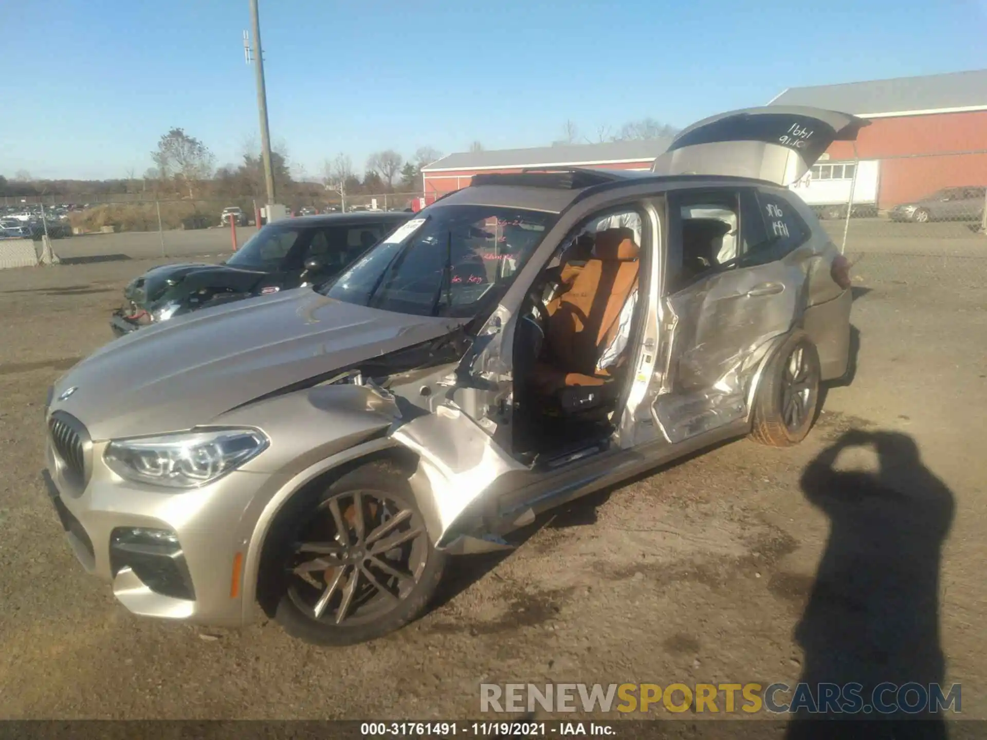 6 Photograph of a damaged car 5UXTY9C09M9H04559 BMW X3 2021