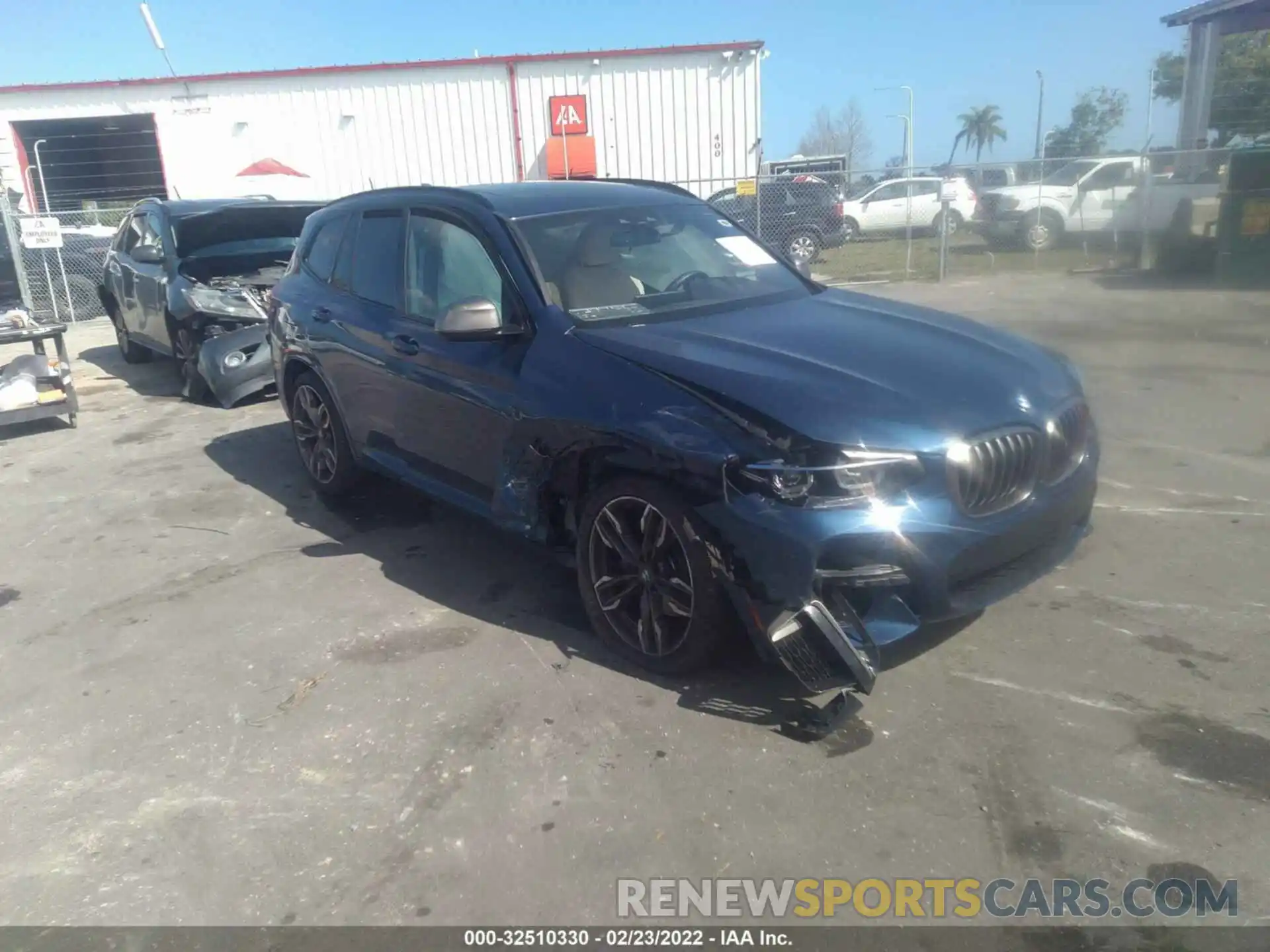 1 Photograph of a damaged car 5UXTY9C0XM9E71128 BMW X3 2021