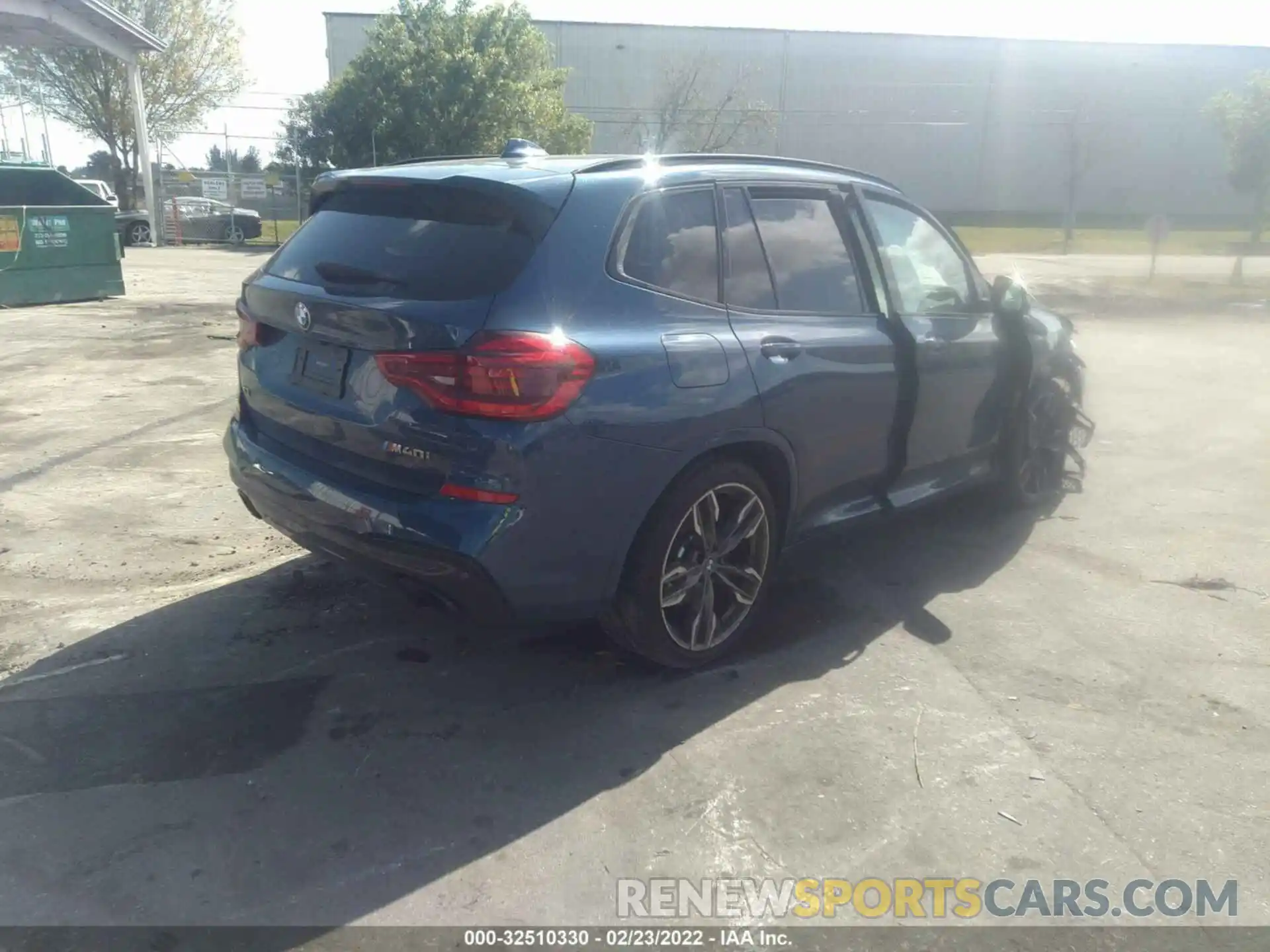 4 Фотография поврежденного автомобиля 5UXTY9C0XM9E71128 BMW X3 2021