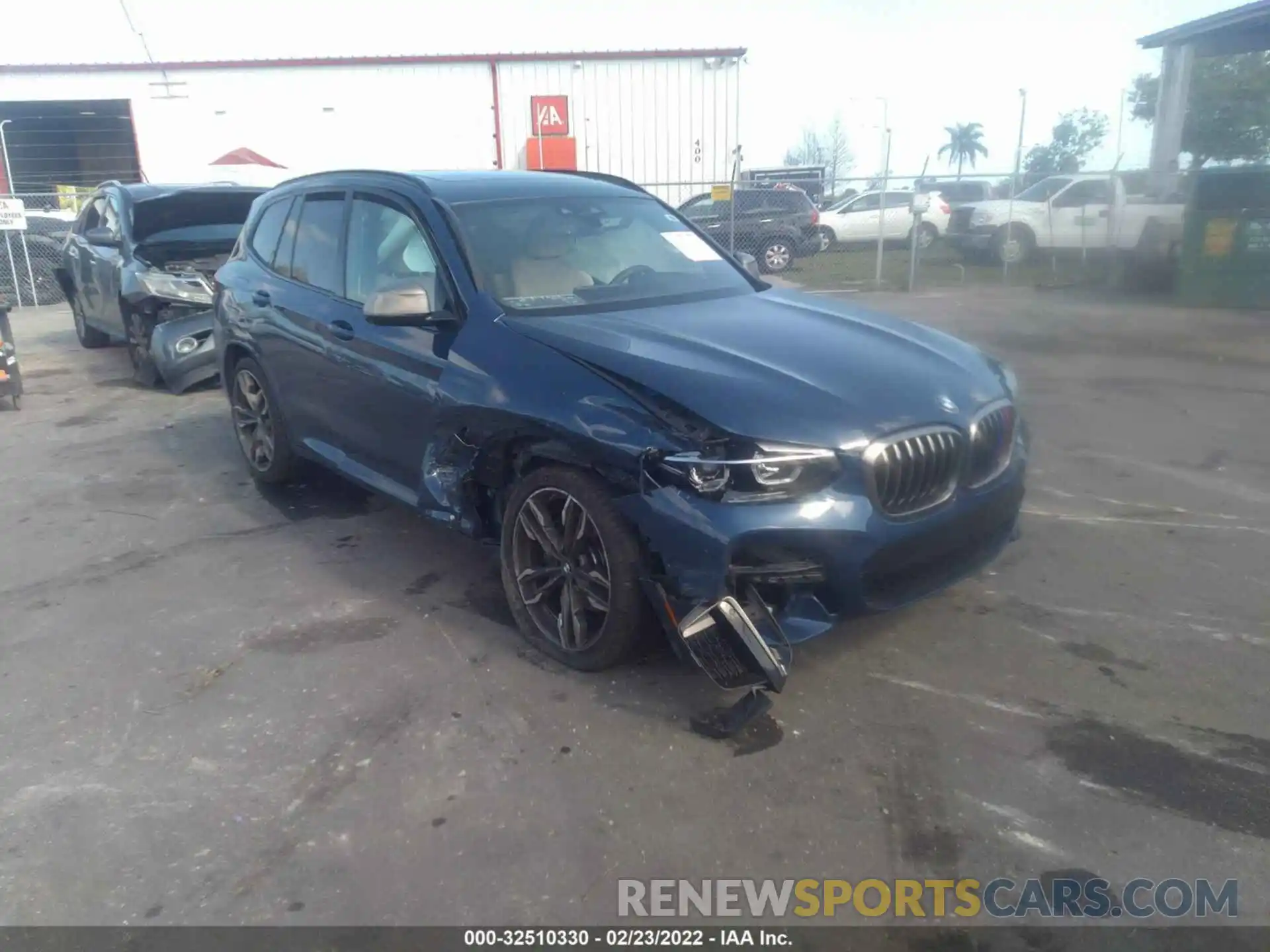 6 Photograph of a damaged car 5UXTY9C0XM9E71128 BMW X3 2021