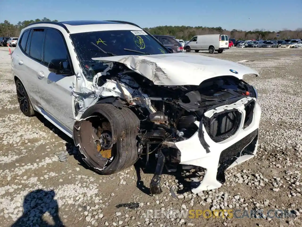 1 Photograph of a damaged car 5YMTS0C05M9G79696 BMW X3 2021