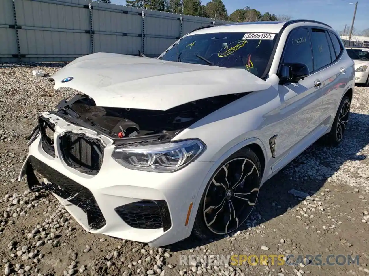 2 Photograph of a damaged car 5YMTS0C05M9G79696 BMW X3 2021