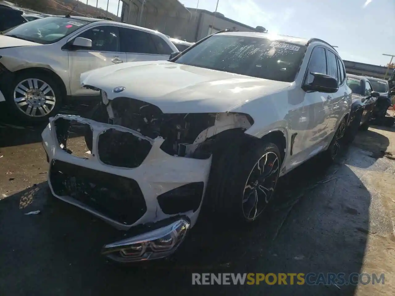 2 Photograph of a damaged car 5YMTS0C0XM9G28324 BMW X3 2021