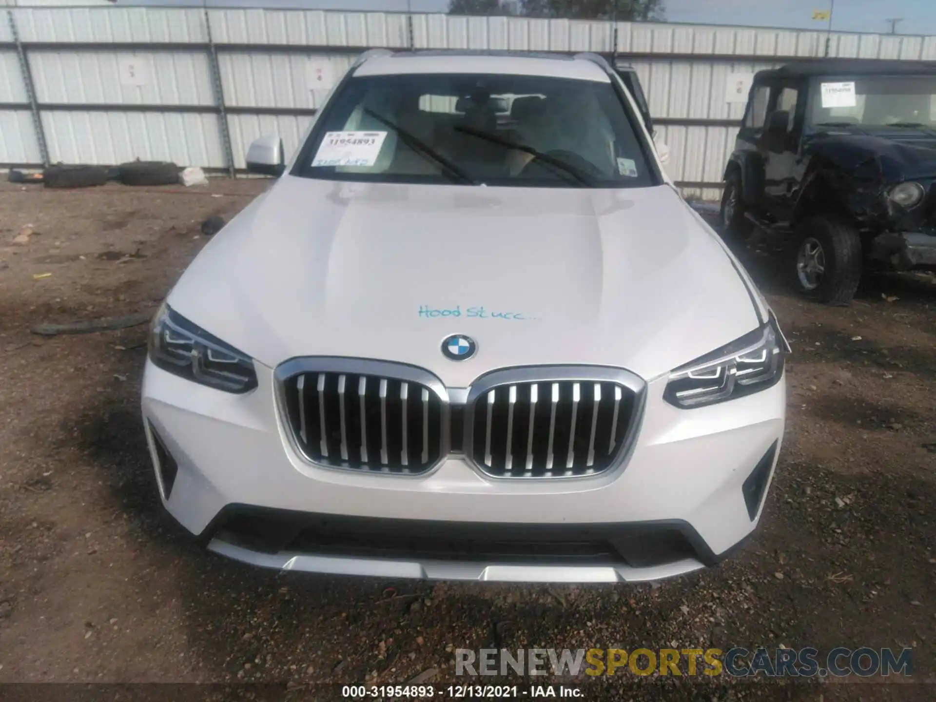 10 Фотография поврежденного автомобиля 5UX43DP01N9J75235 BMW X3 2022