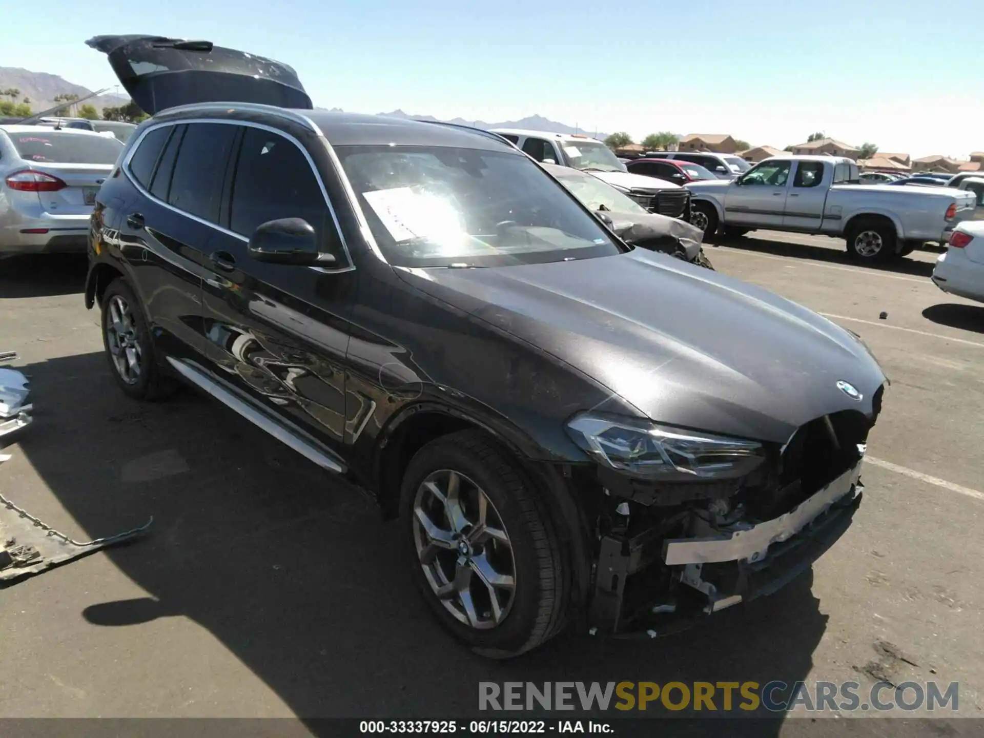 1 Фотография поврежденного автомобиля 5UX43DP01N9J95632 BMW X3 2022