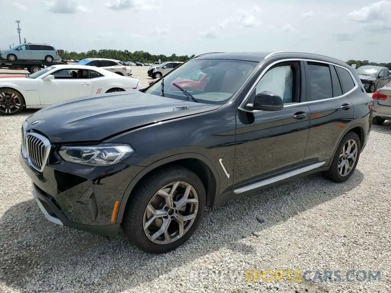 2 Photograph of a damaged car 5UX43DP01N9K81653 BMW X3 2022