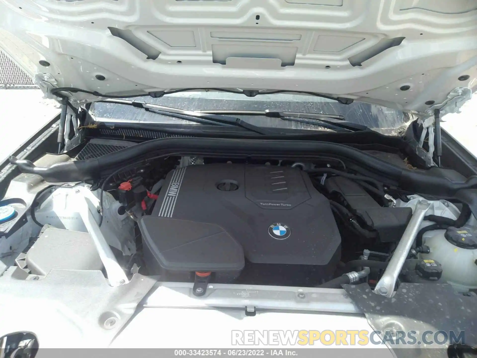 10 Фотография поврежденного автомобиля 5UX43DP02N9J95185 BMW X3 2022