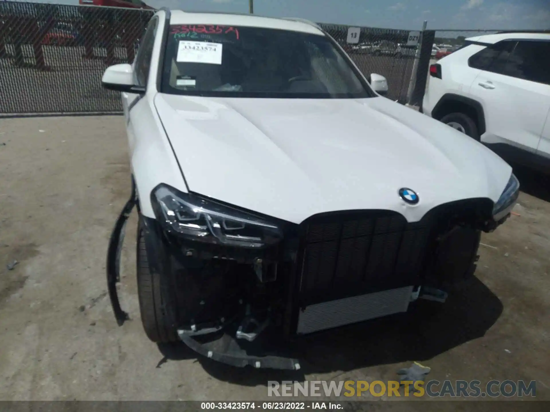 6 Фотография поврежденного автомобиля 5UX43DP02N9J95185 BMW X3 2022