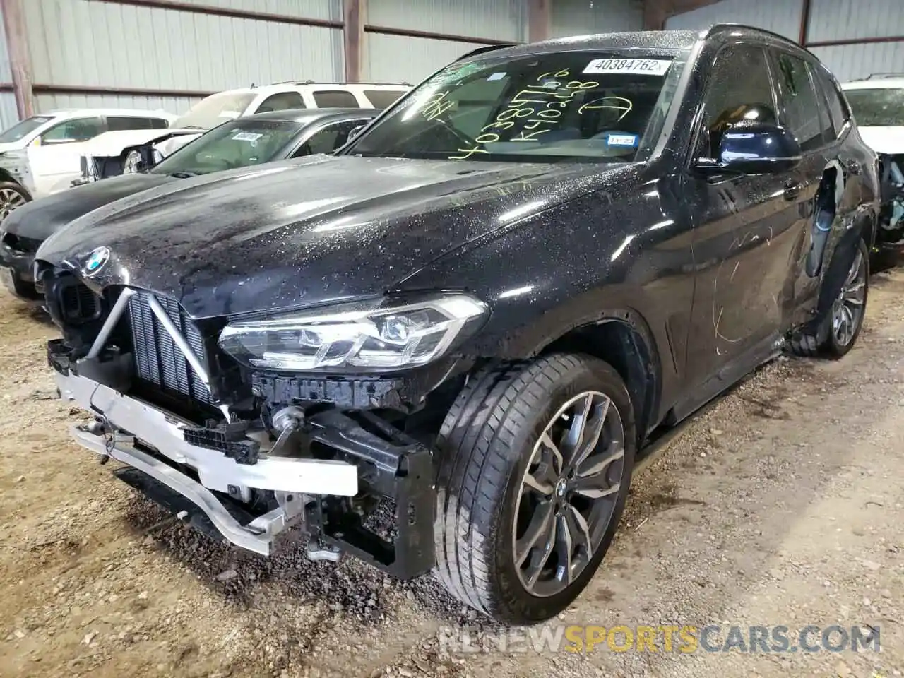 2 Фотография поврежденного автомобиля 5UX43DP02N9K40268 BMW X3 2022