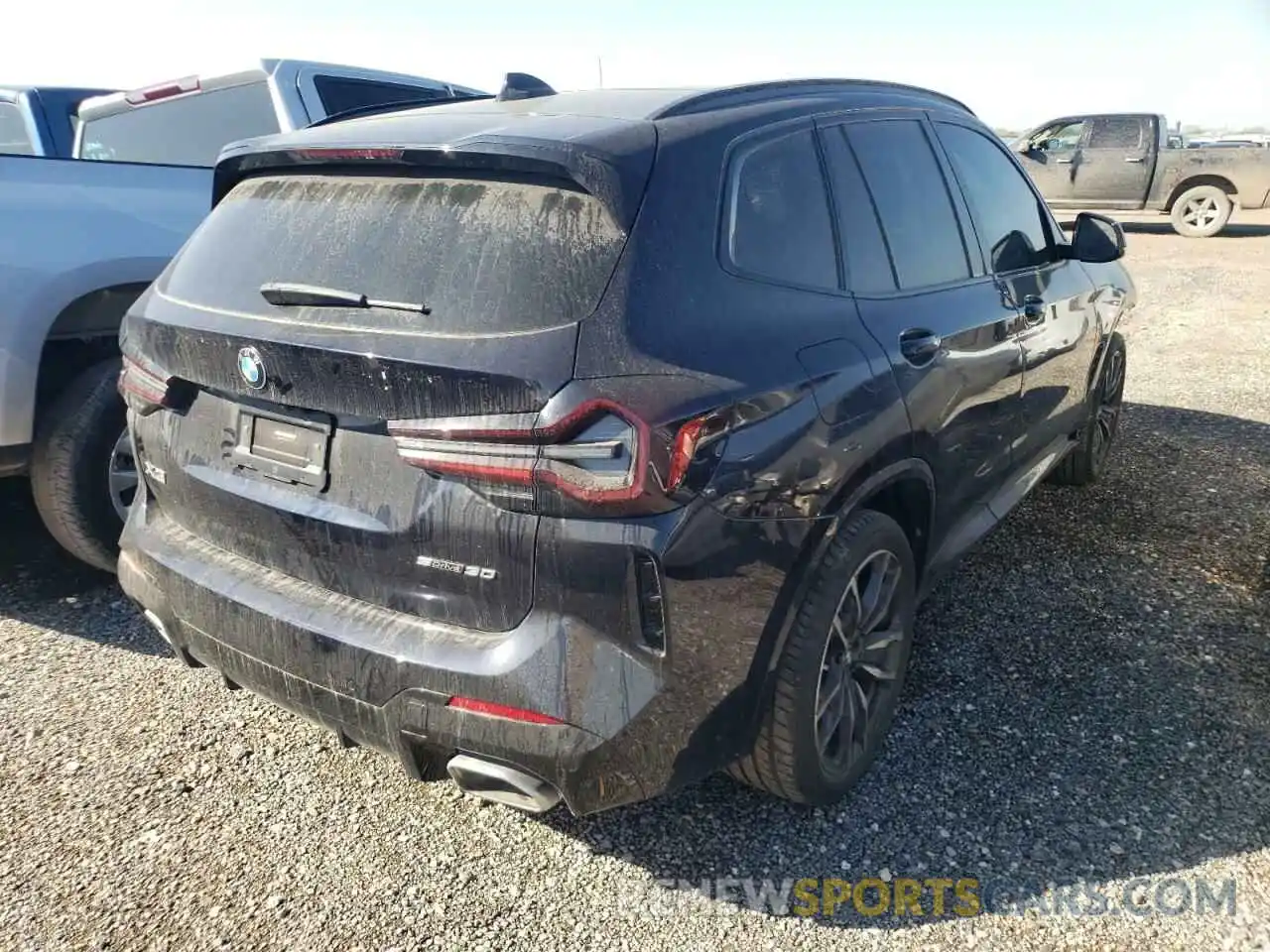 4 Фотография поврежденного автомобиля 5UX43DP02N9K40268 BMW X3 2022