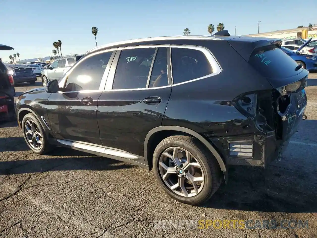 2 Photograph of a damaged car 5UX43DP03N9L47832 BMW X3 2022