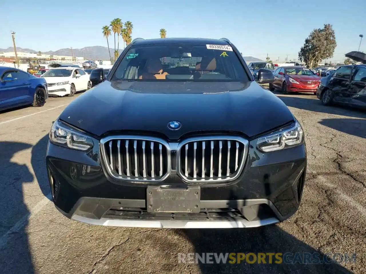 5 Photograph of a damaged car 5UX43DP03N9L47832 BMW X3 2022