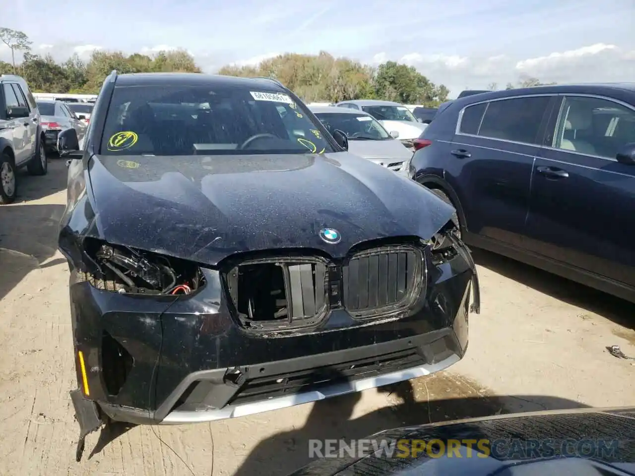 9 Фотография поврежденного автомобиля 5UX43DP04N9J37059 BMW X3 2022