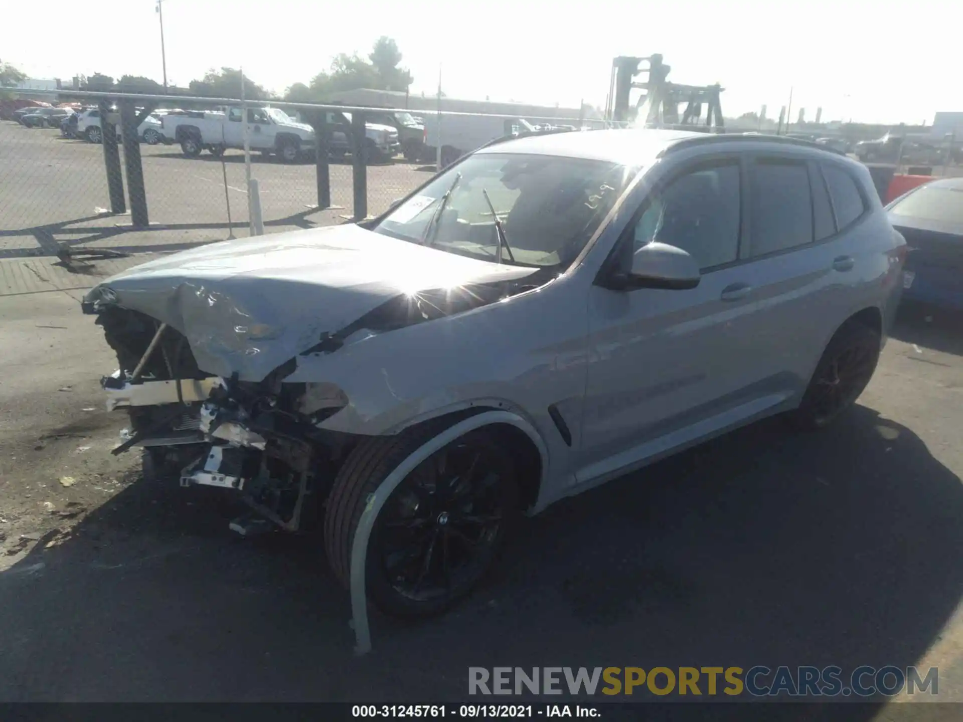 2 Photograph of a damaged car 5UX43DP05N9J15328 BMW X3 2022