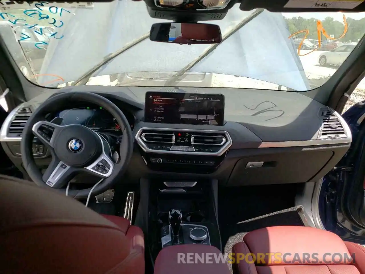 9 Фотография поврежденного автомобиля 5UX43DP05N9K07037 BMW X3 2022